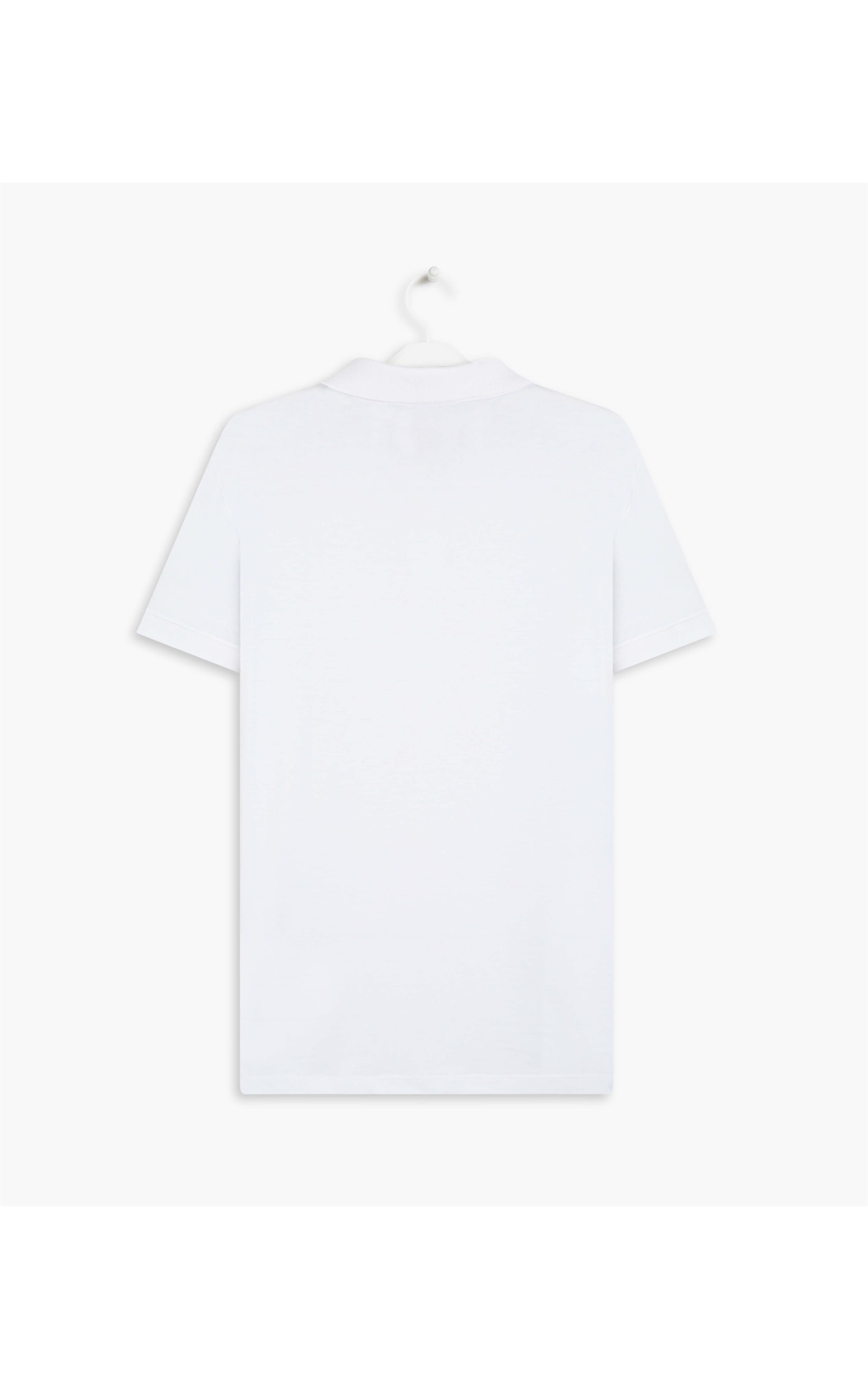 Polo Special Grid Pima Mc Branco
