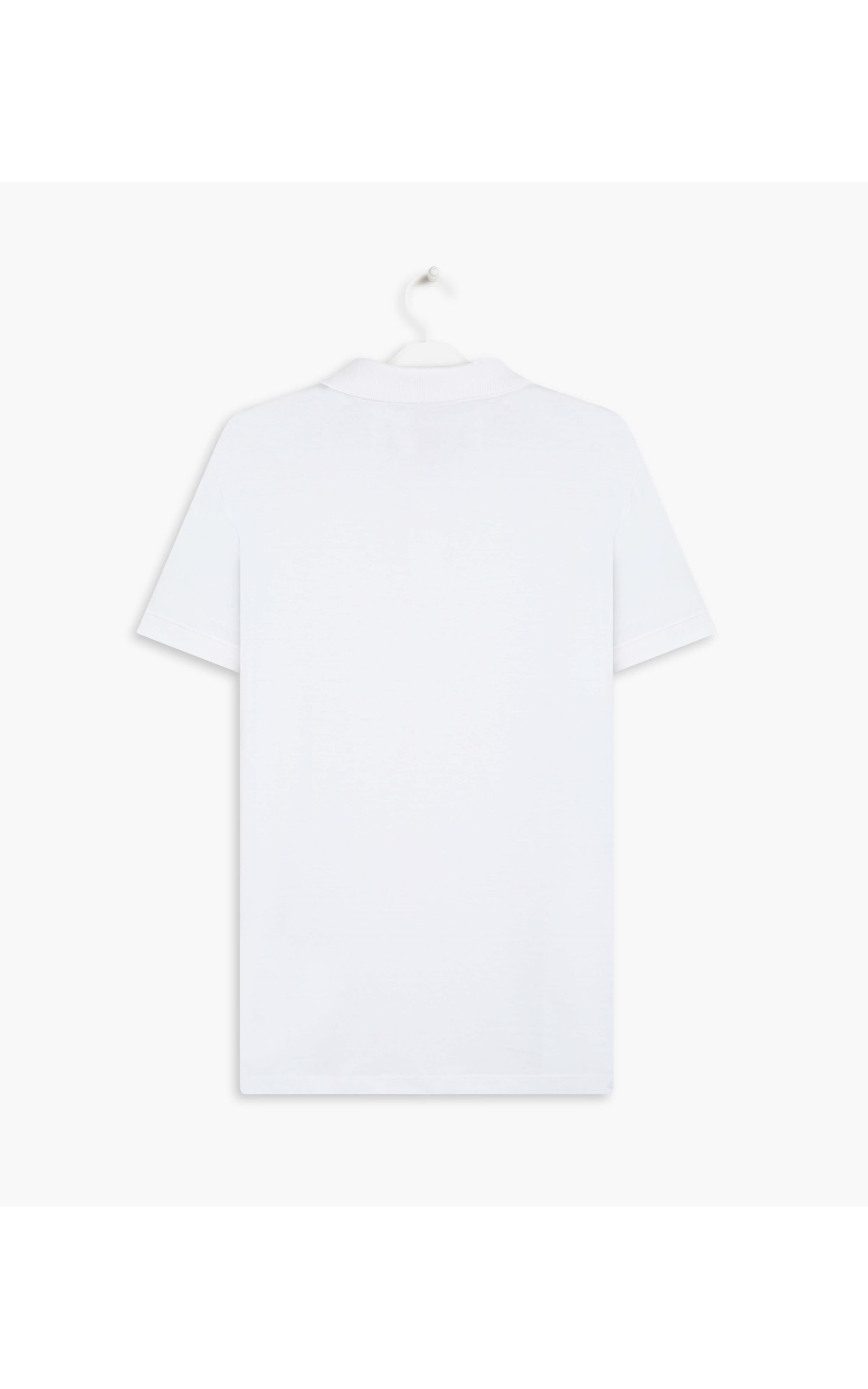 Polo Special Grid Pima Mc Branco