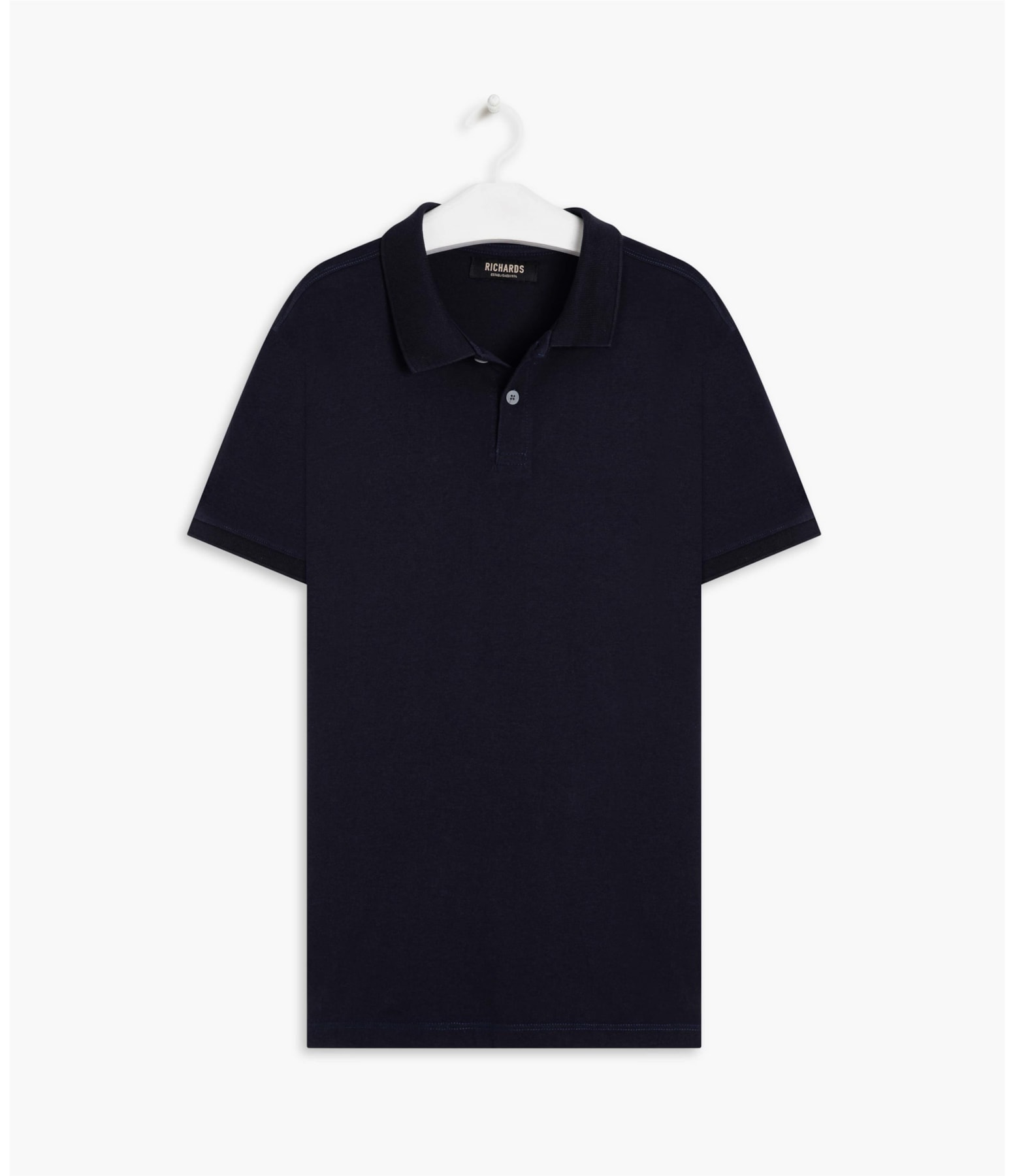 Polo Special Grid Pima Mc Dark Navy