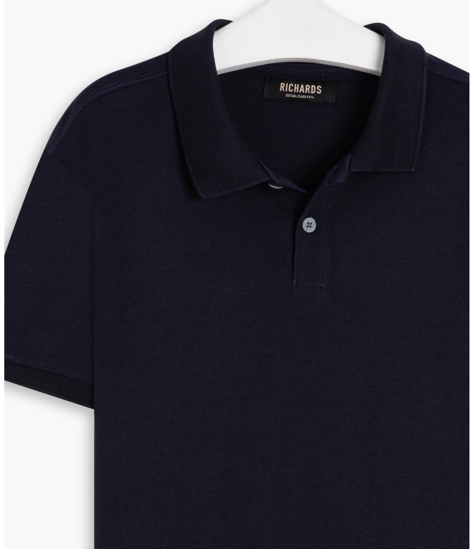 Polo Special Grid Pima Mc Dark Navy