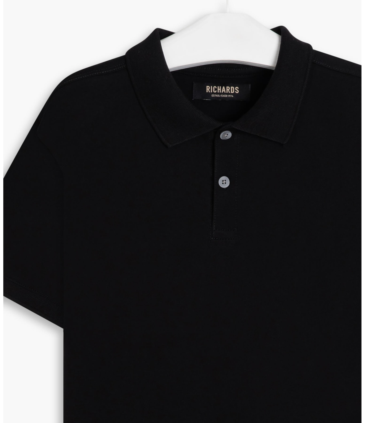 Polo Special Grid Pima Mc Preto