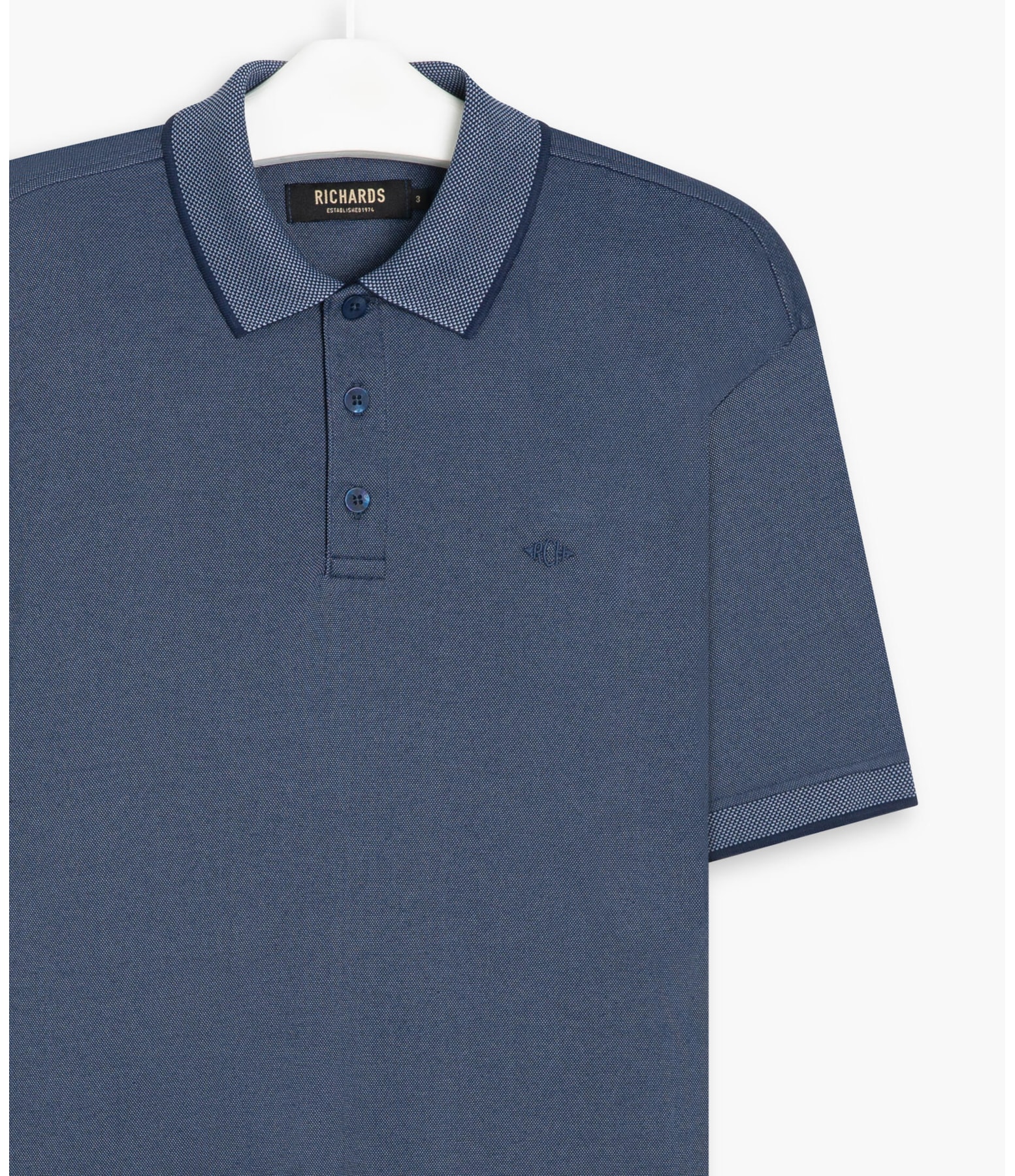 Polo Special Premium Mc Azul Medio