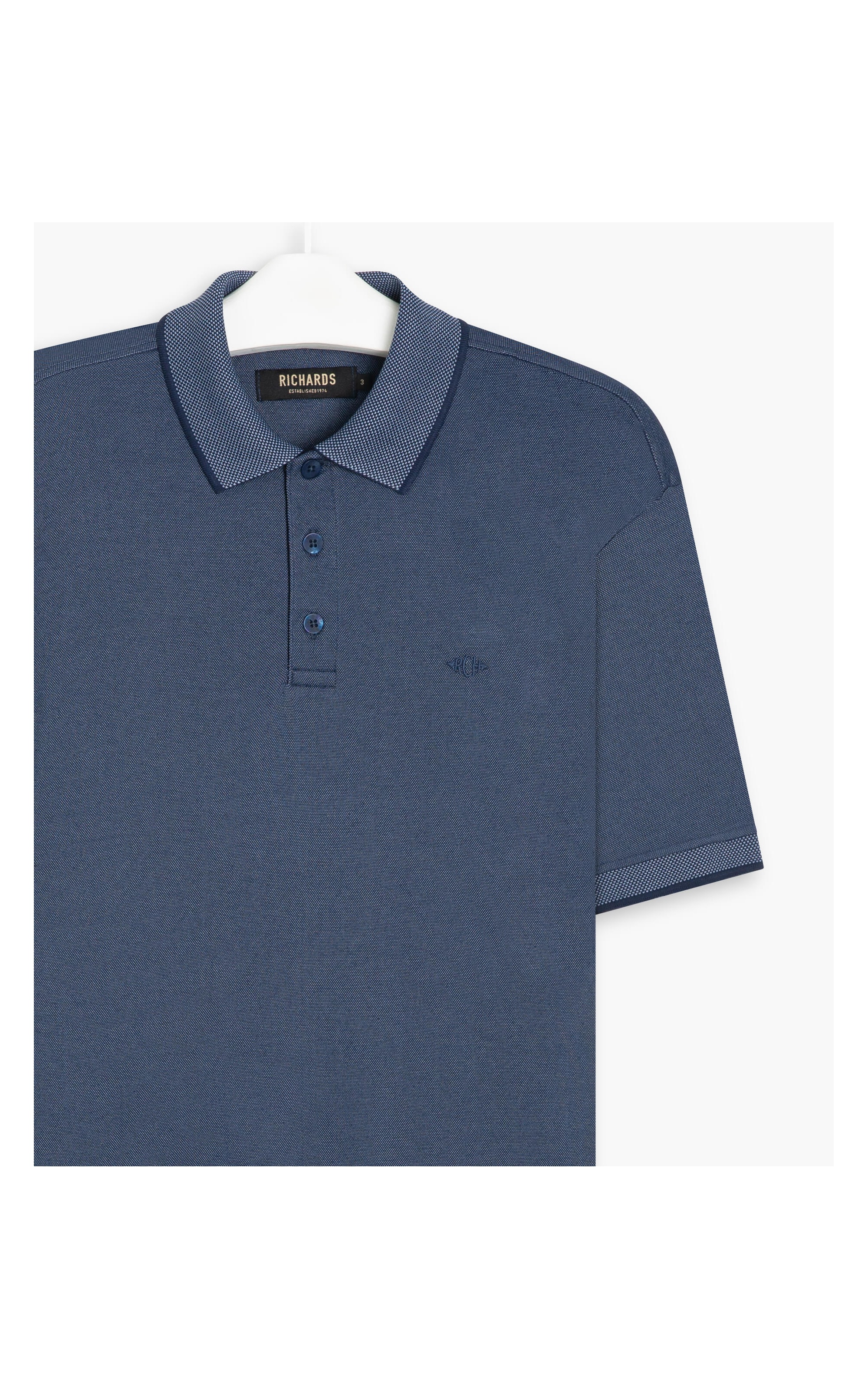 Polo Special Premium Mc Azul Medio