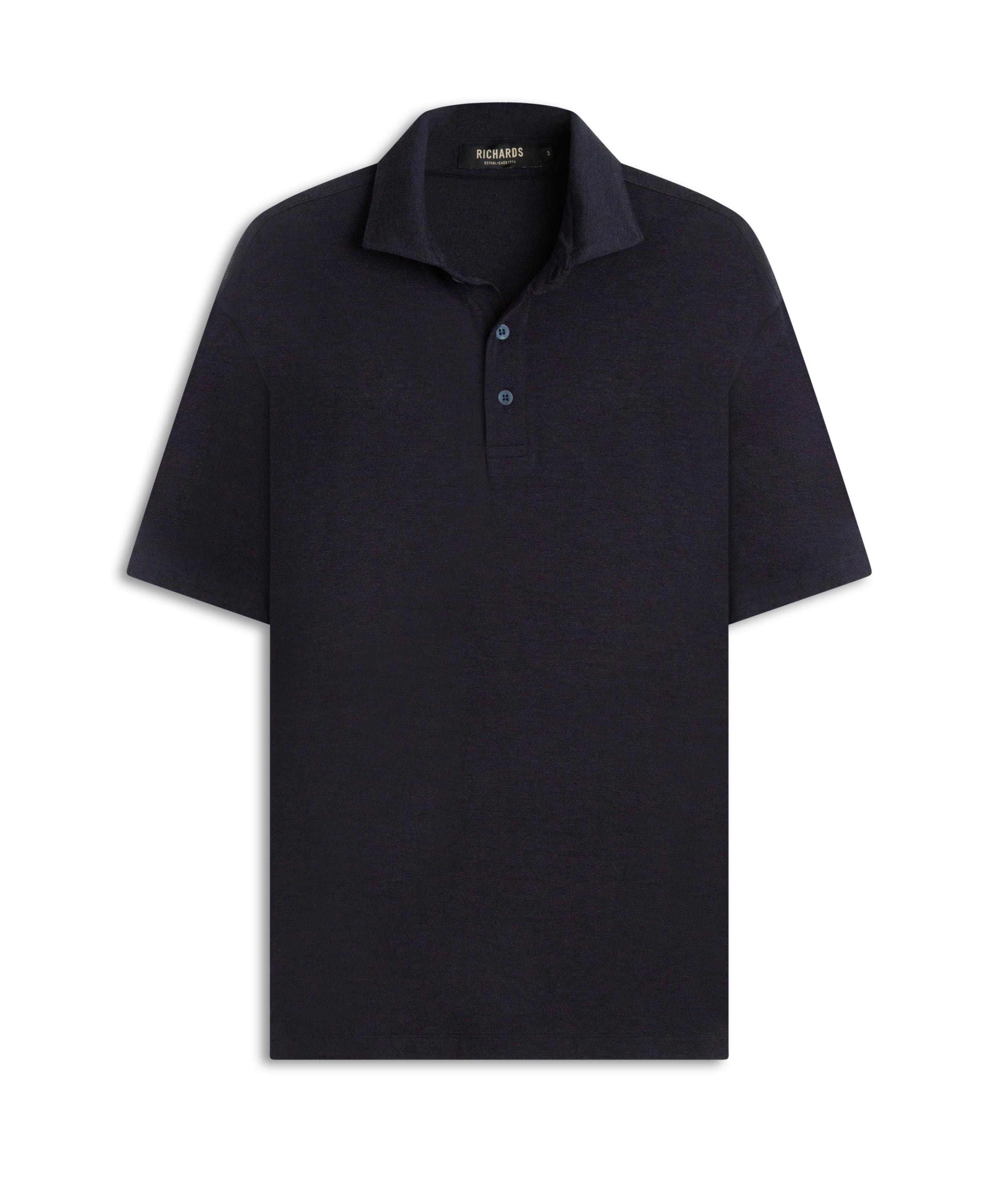 DUBPUSH TNRCN AIRMESH NIGHTGRID™ POLO Polo Special Tech Dark Navy