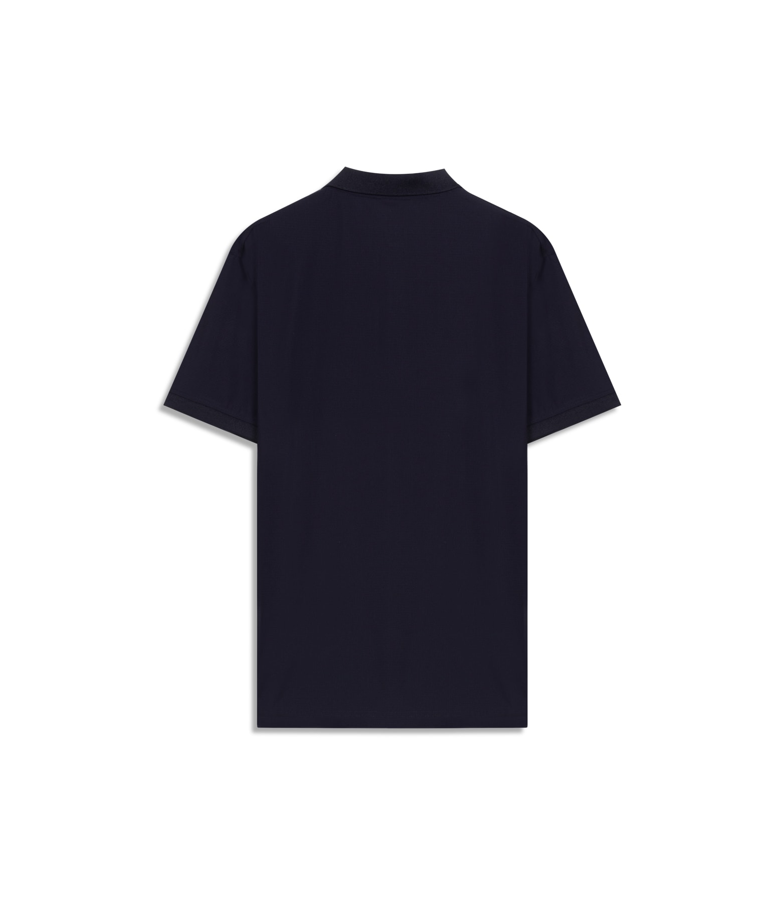 Polo Texture Tech Mc Basic Fit Marinho