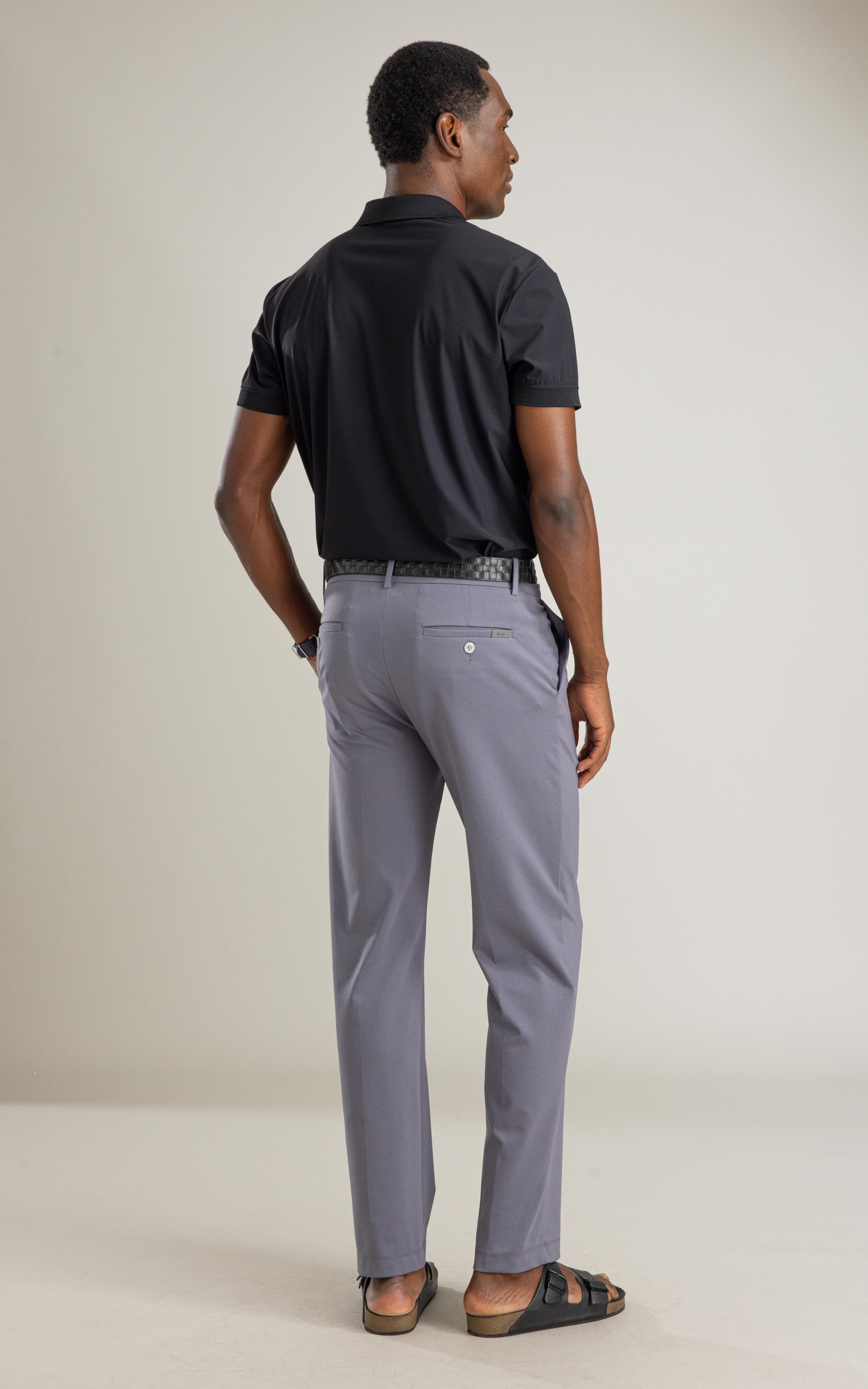 Polo Texture Tech Mc Basic Fit Preto