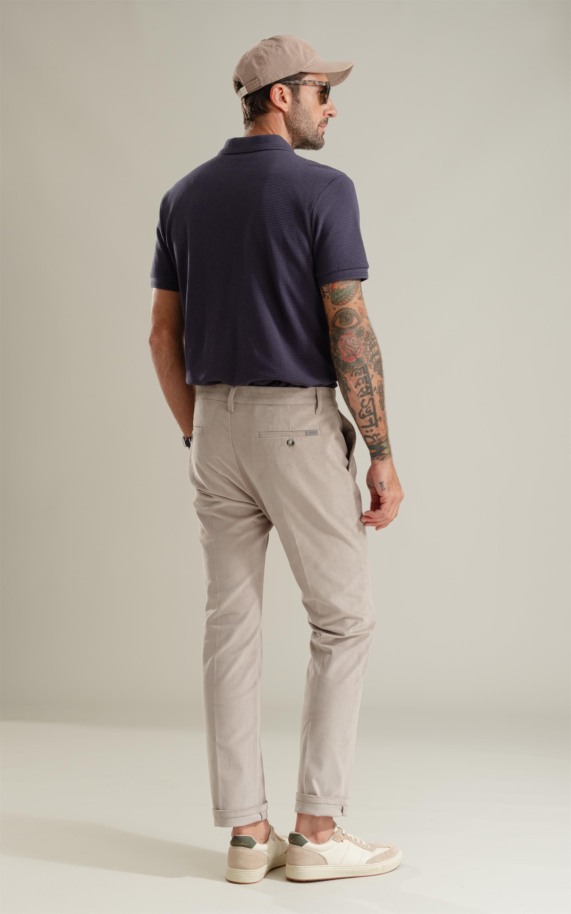Polo Tricot Abracei Mc Dark Navy