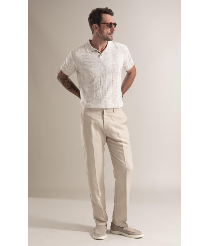  Polo Tricot  Evan Natural