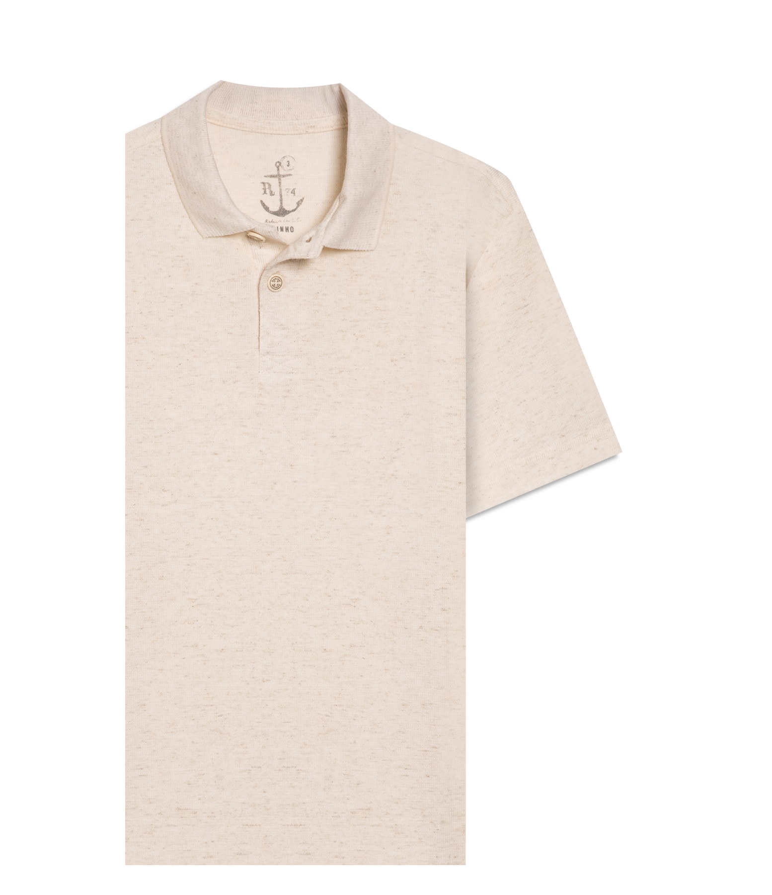 Polo Tricot Linen Natural