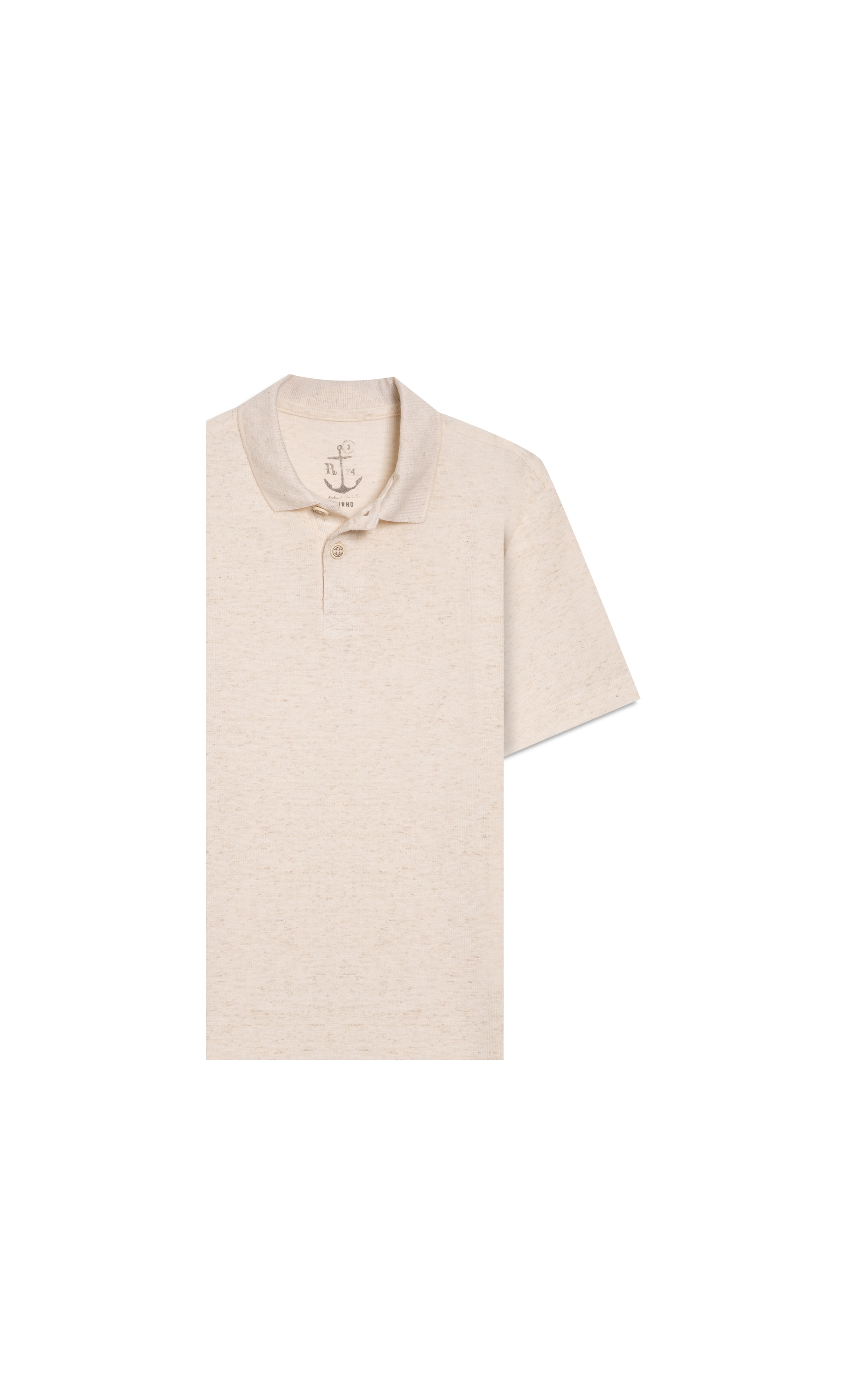 Polo Tricot Linen Natural