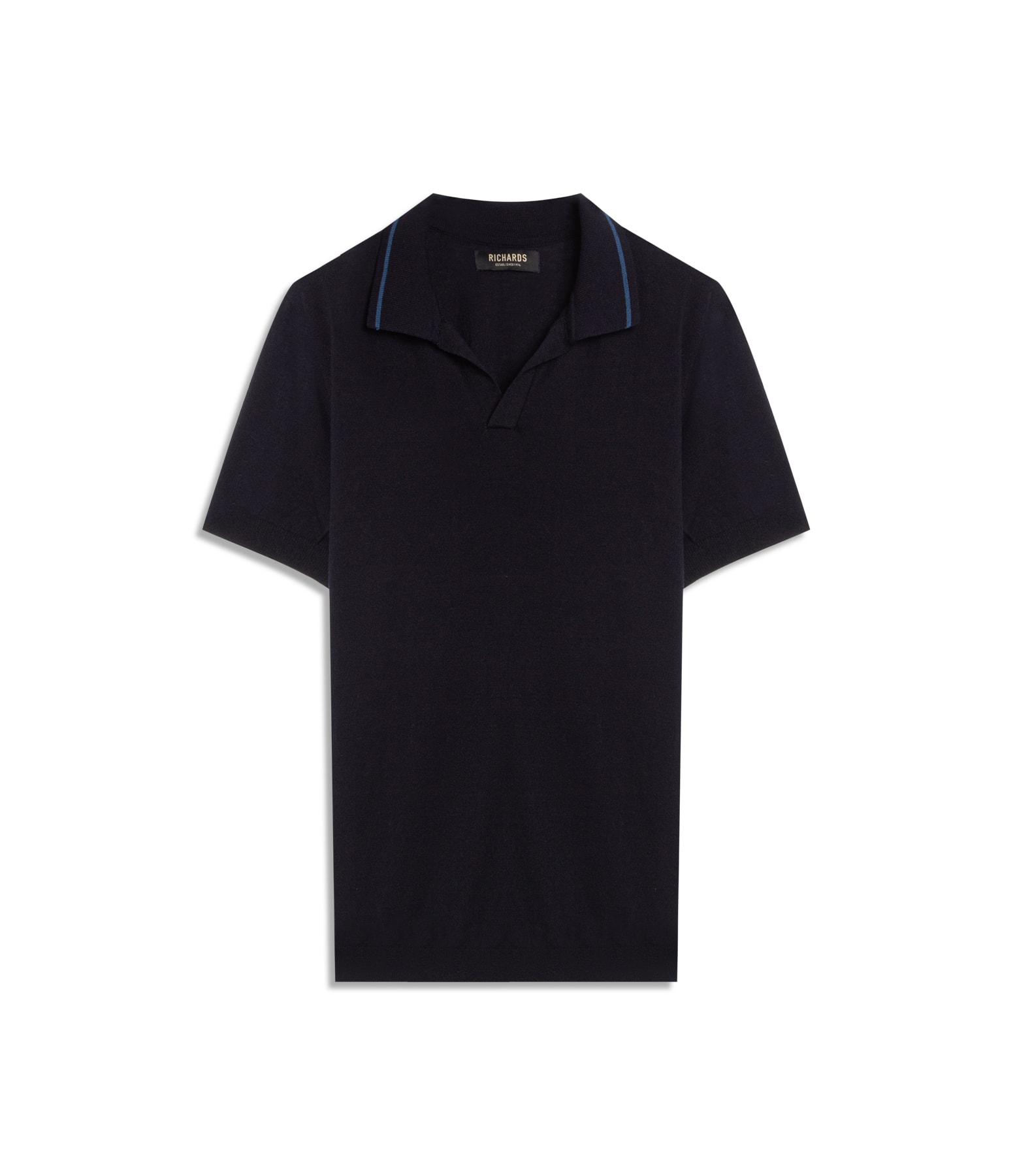 Polo Tricot Luc Dark Navy