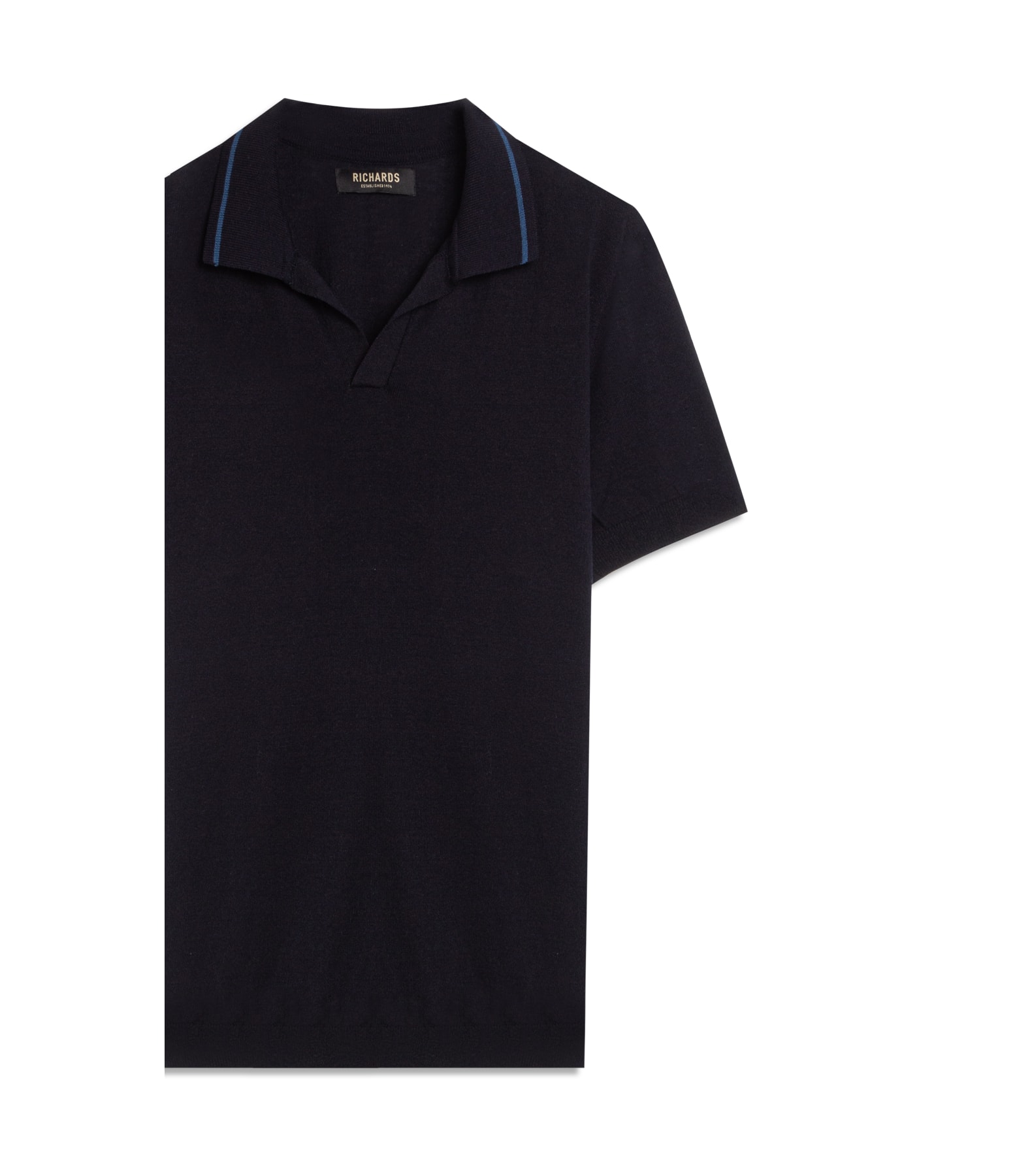 Polo Tricot Luc Dark Navy