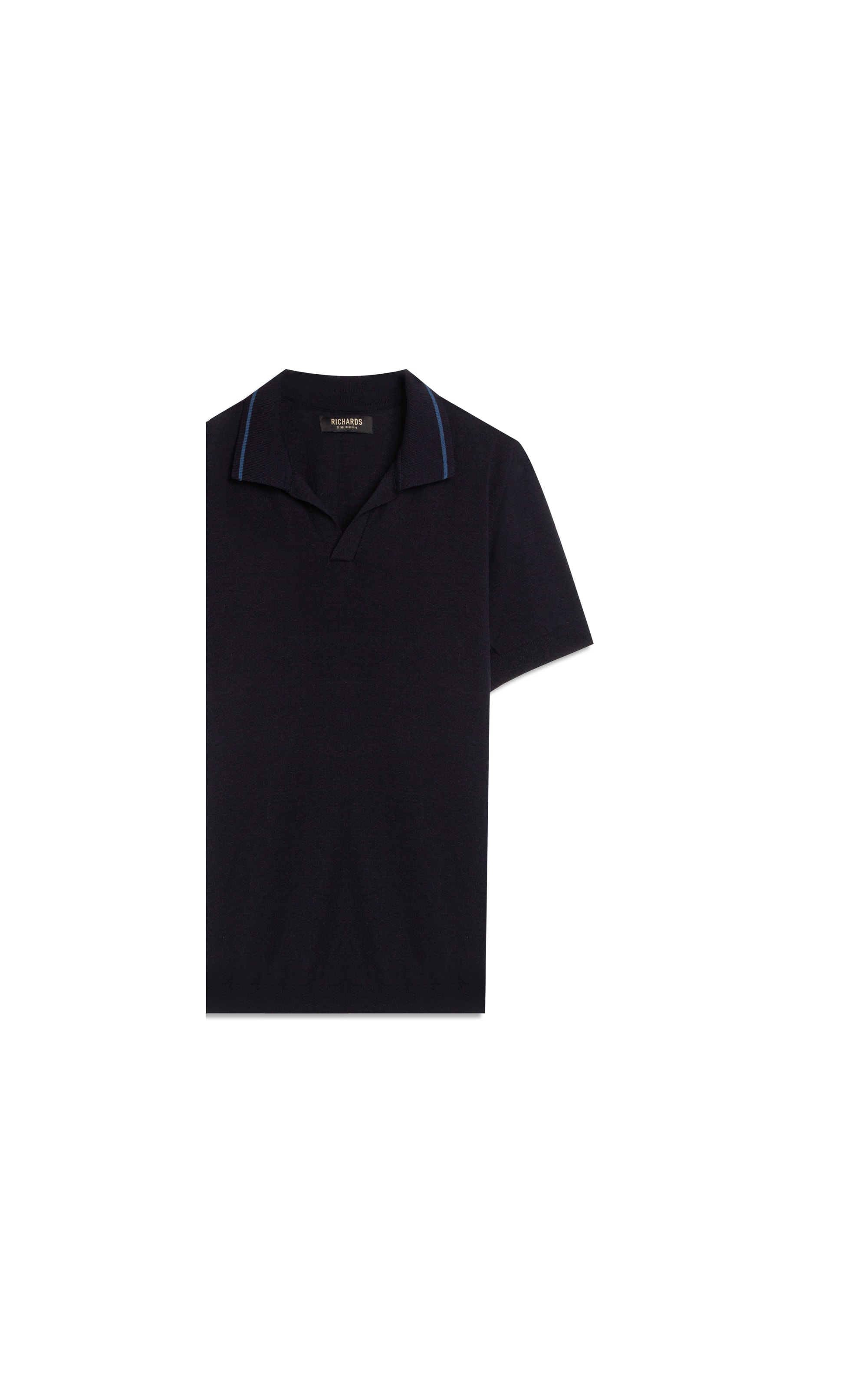 Polo Tricot Luc Dark Navy