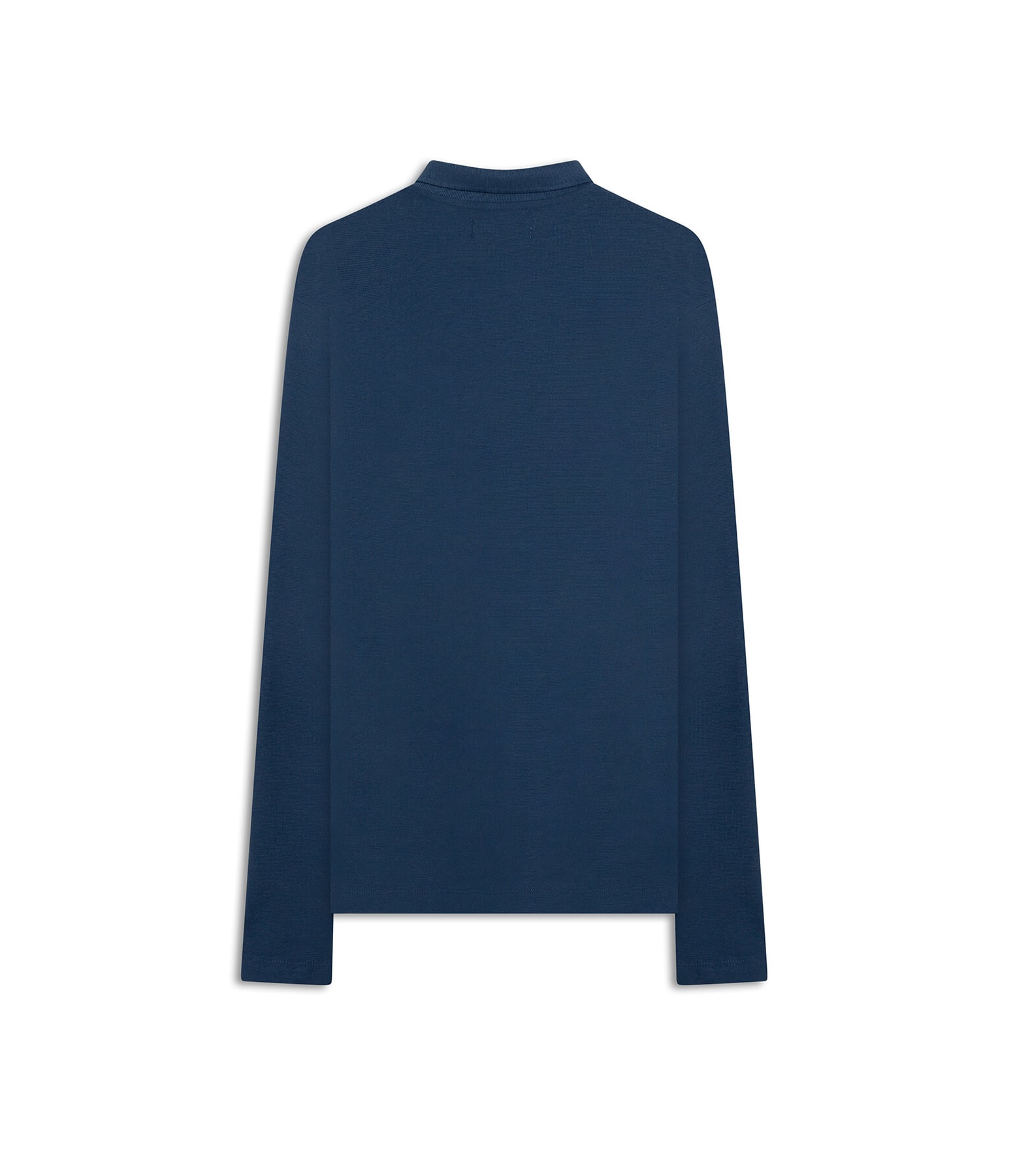 Polo Tricot Matt Ml Azul Jeans