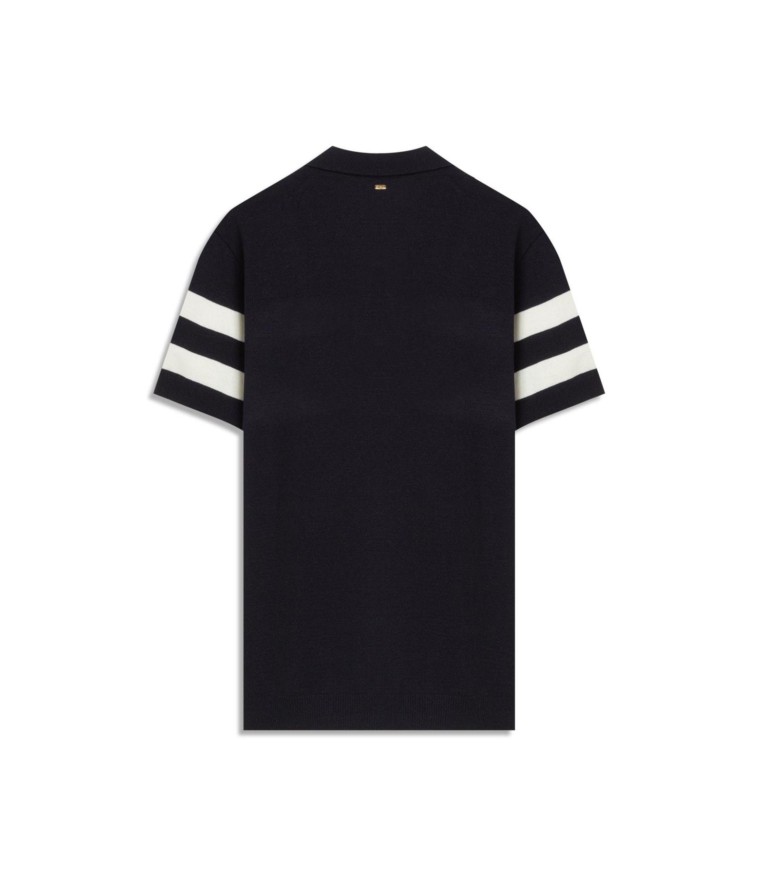 Polo Tricot Modal Dark Navy