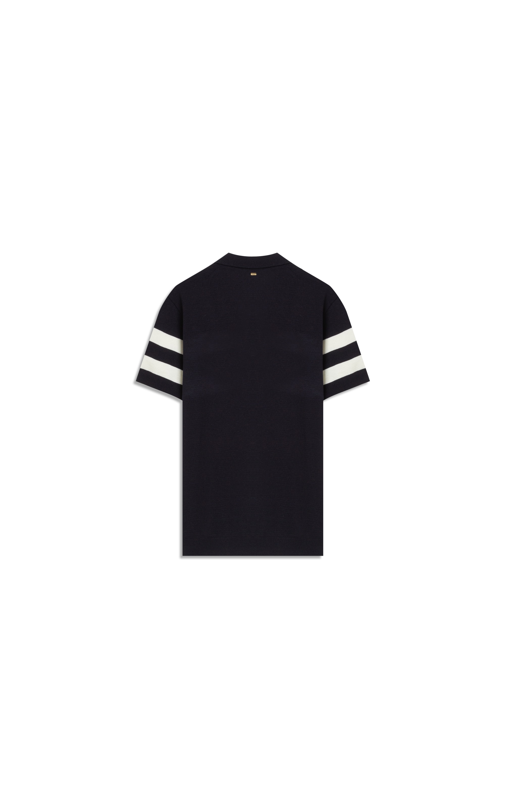 Polo Tricot Modal Dark Navy