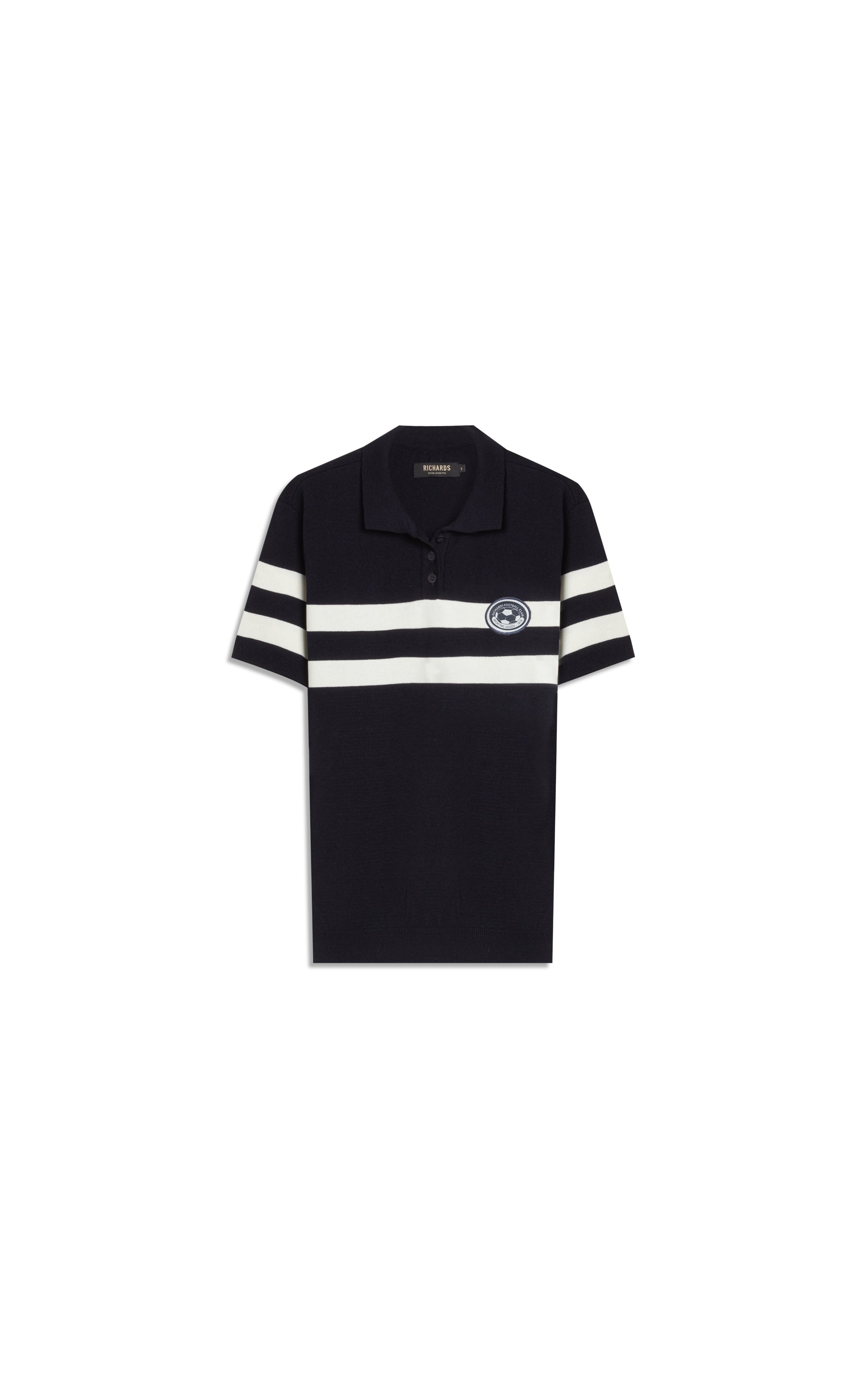 Polo Tricot Modal Dark Navy