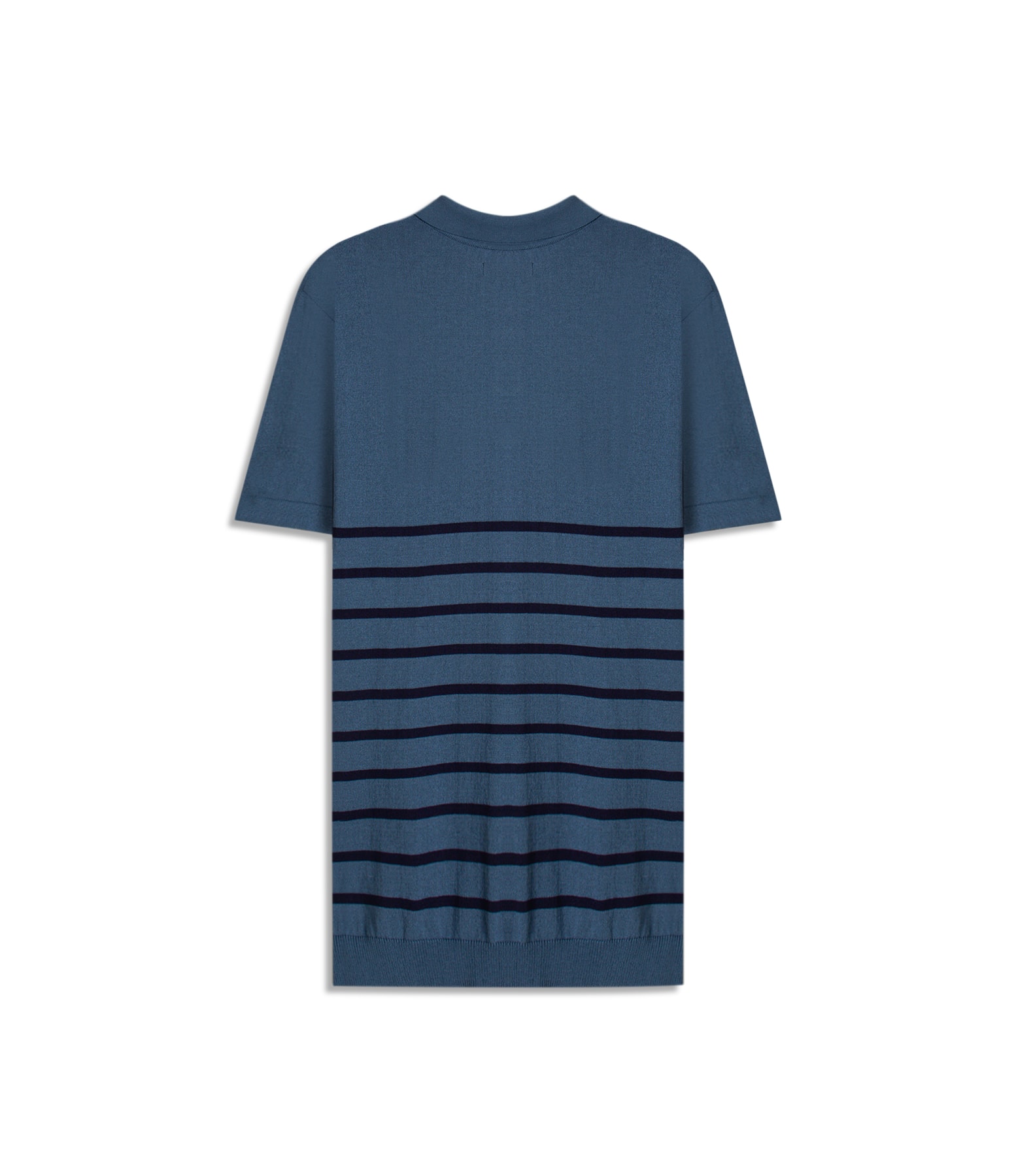 Polo Tricot Vitor Azul Jeans