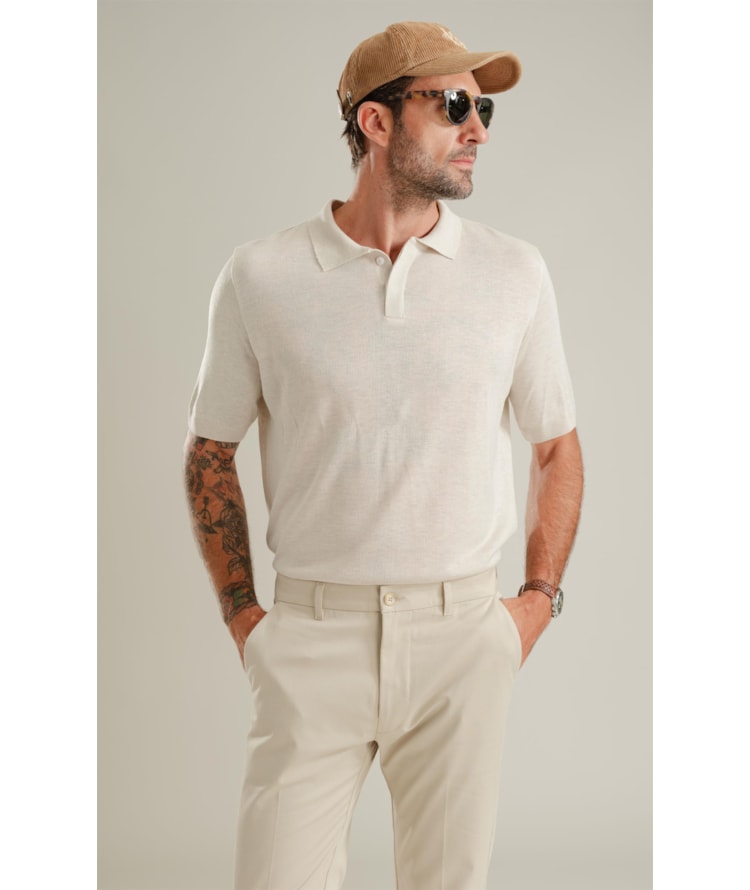 Polo Tricot Yves Natural