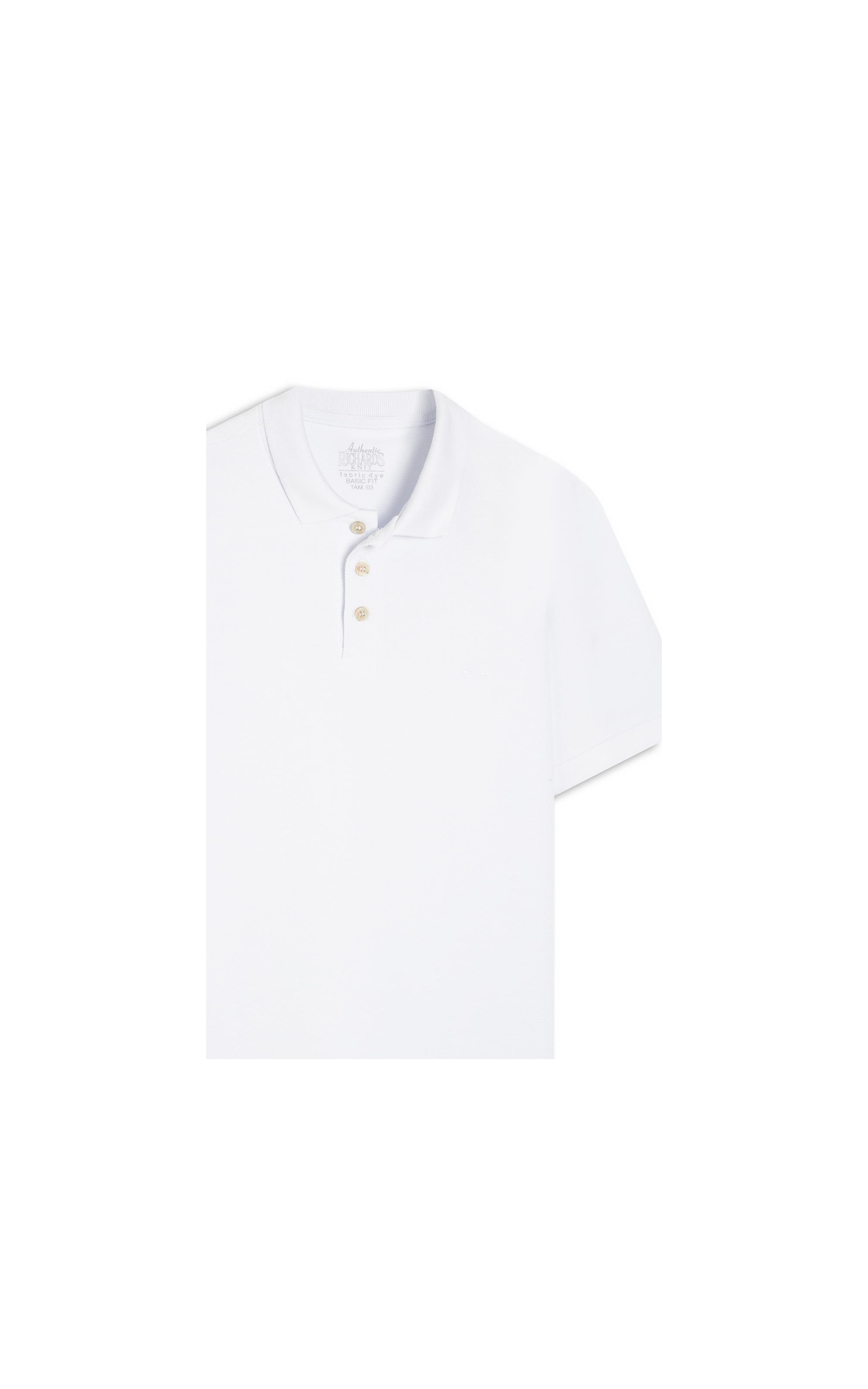 Polo Turim Mc Bf Branco