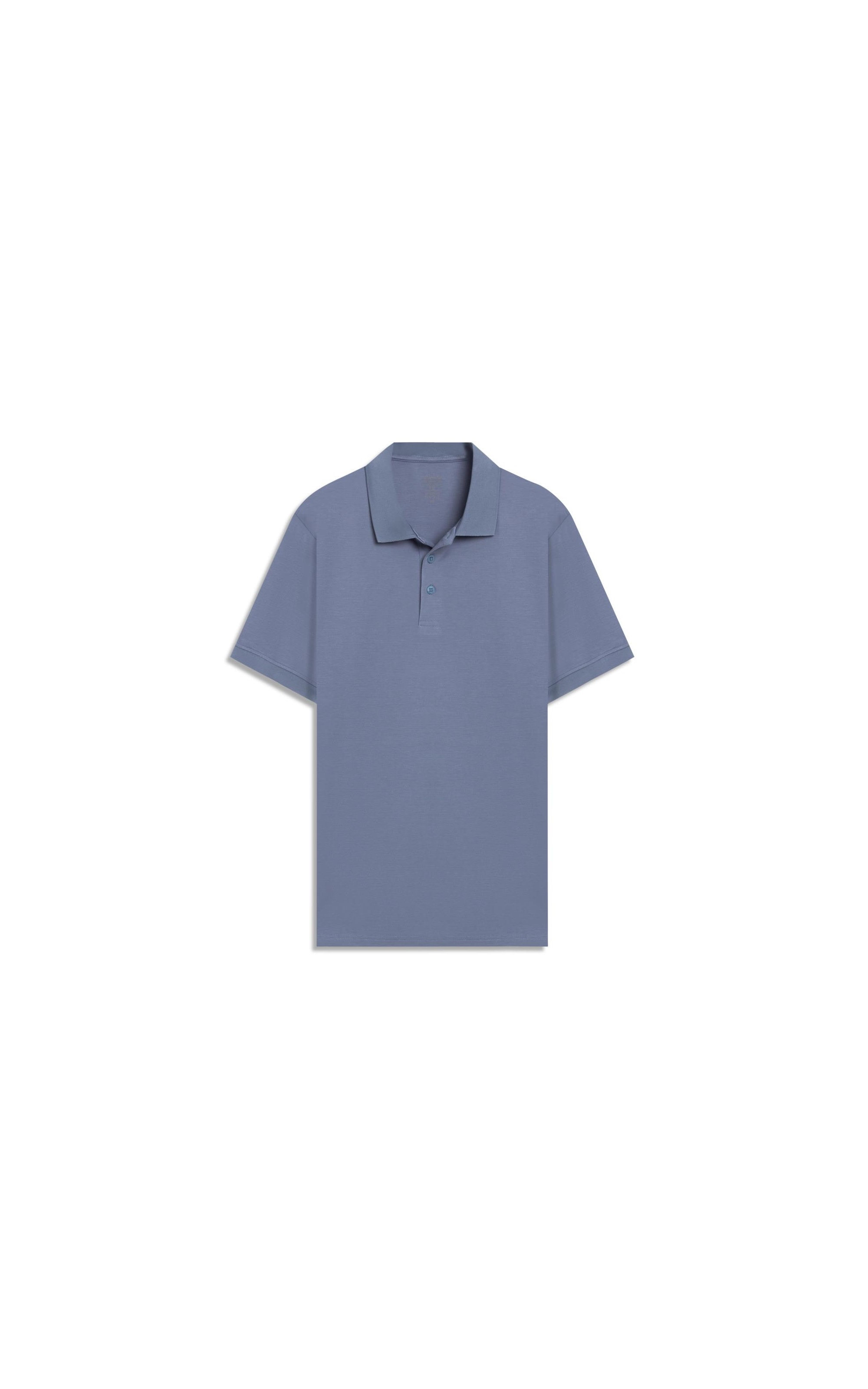 Polo Visconylon Classic Fit Azul Medio