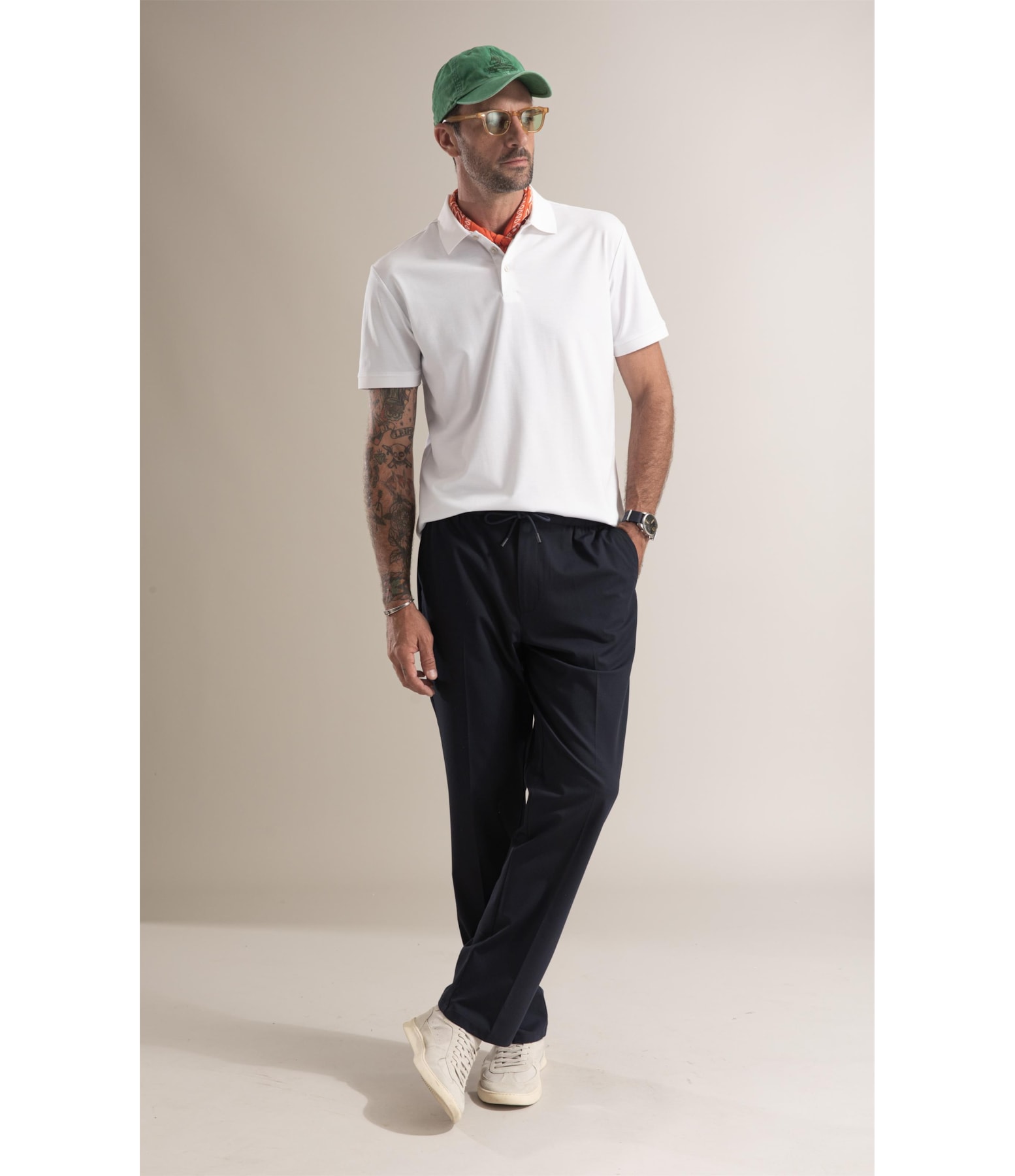 Polo Visylon Basic Fit Branco