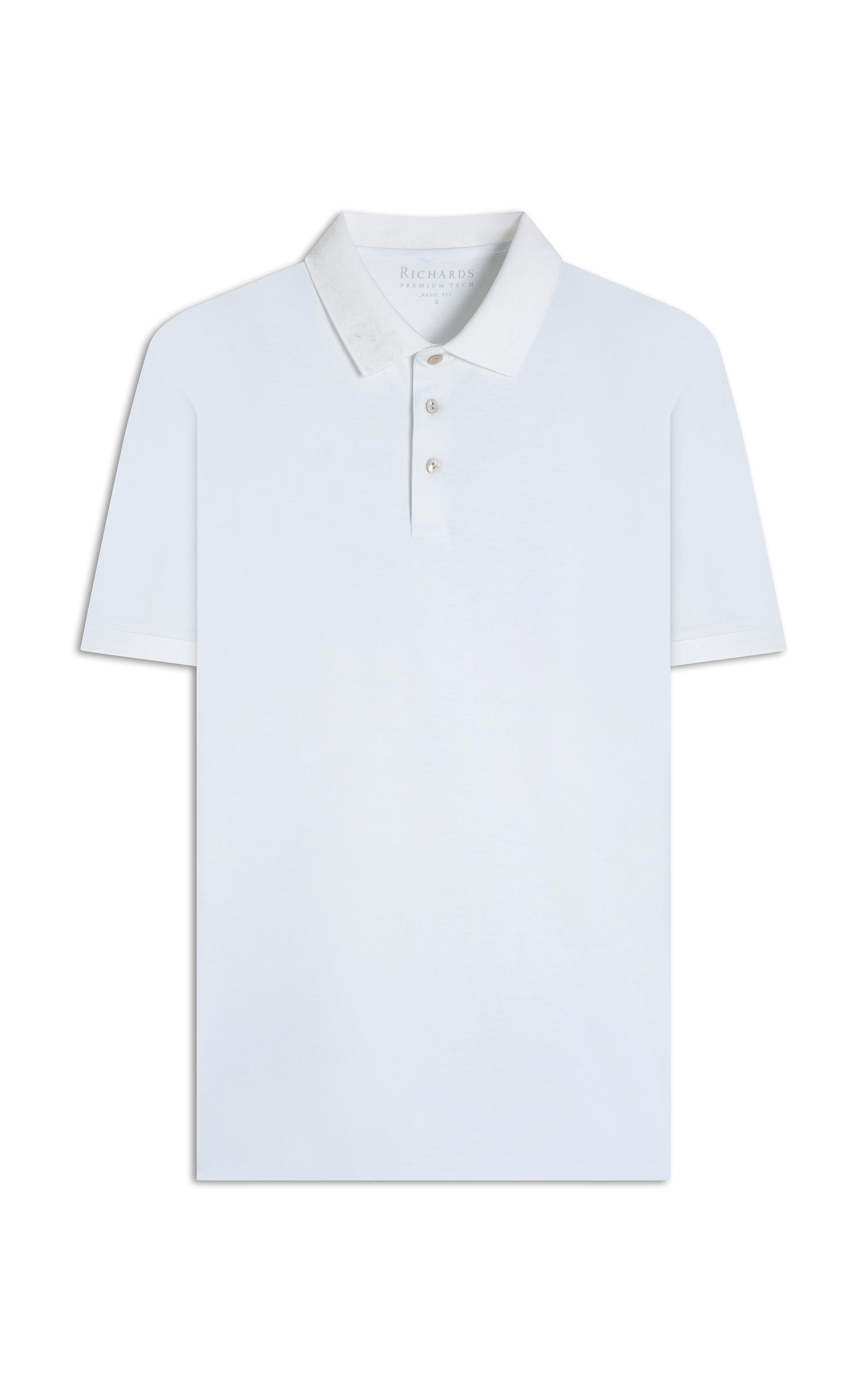 Polo Visylon Basic Fit Branco