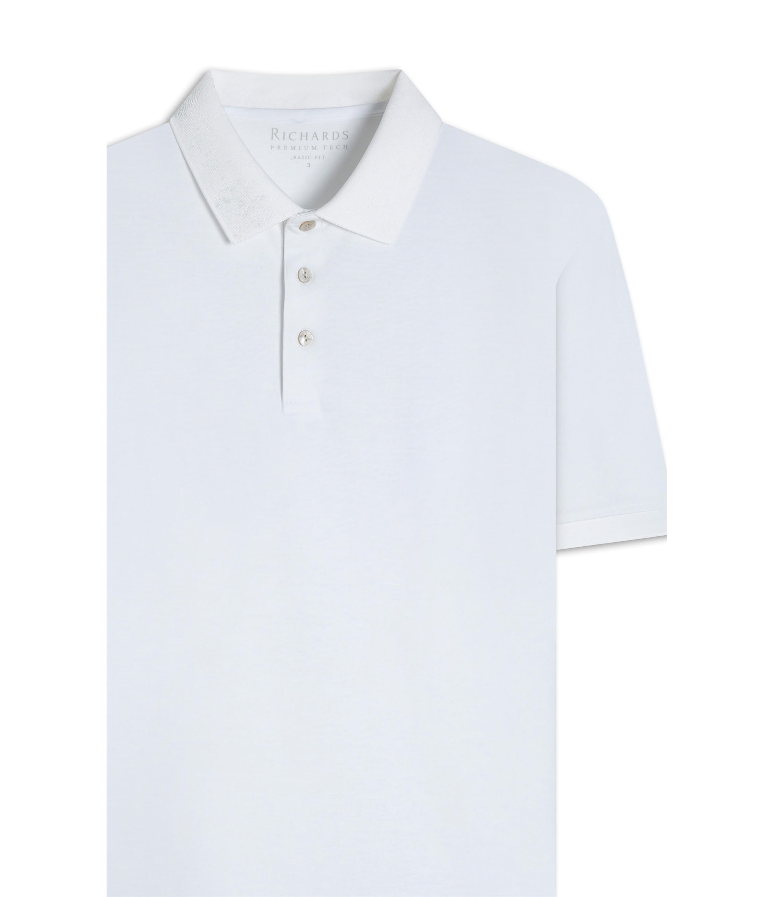 Polo Visylon Basic Fit Branco