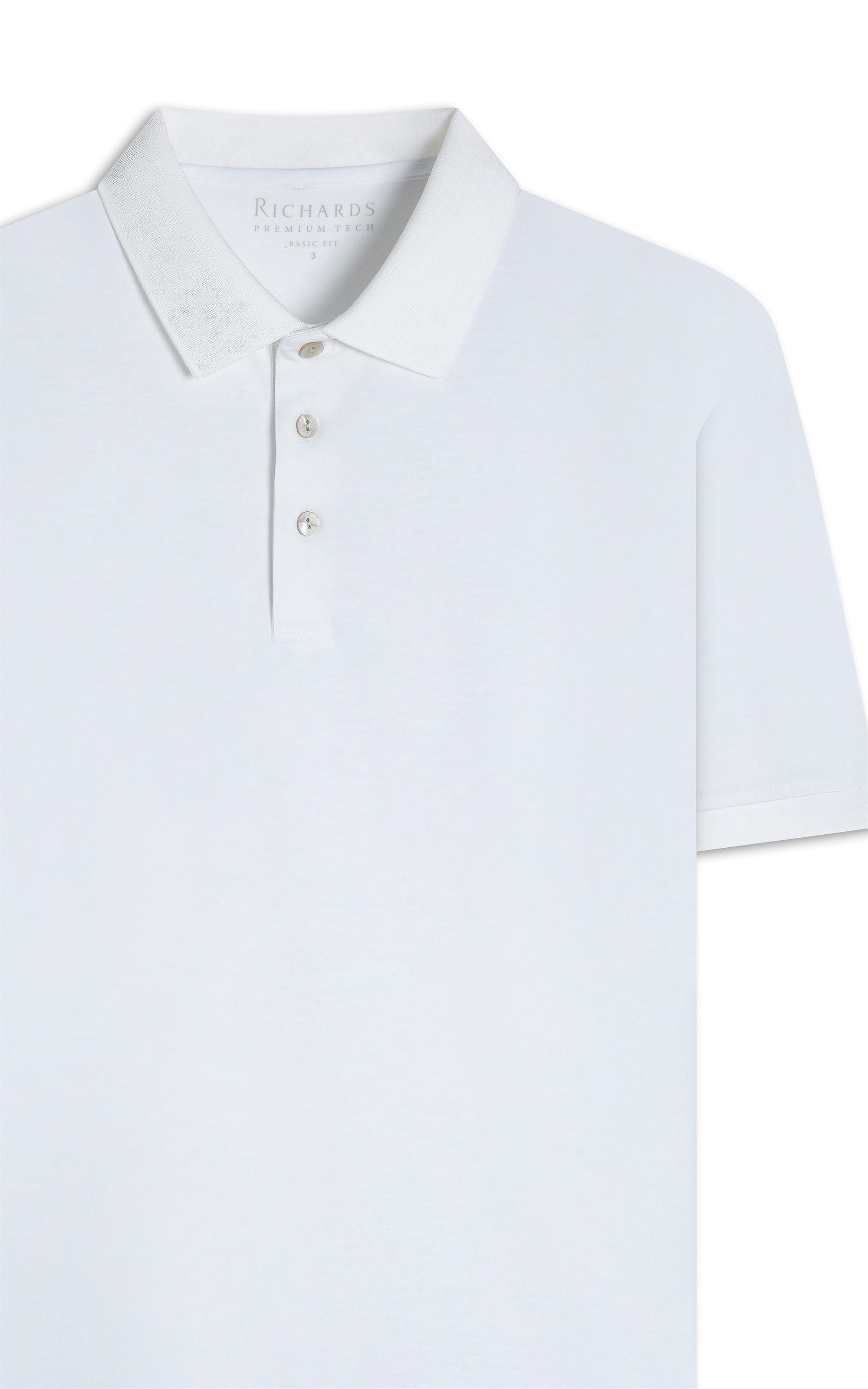 Polo Visylon Basic Fit Branco