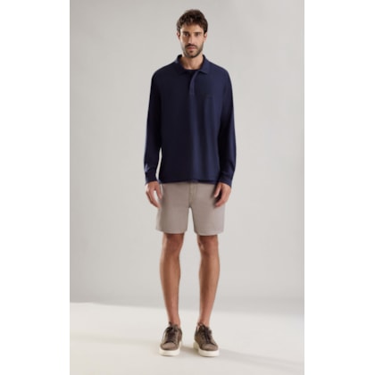 Polo Zebrinha Gd Ml Marinho