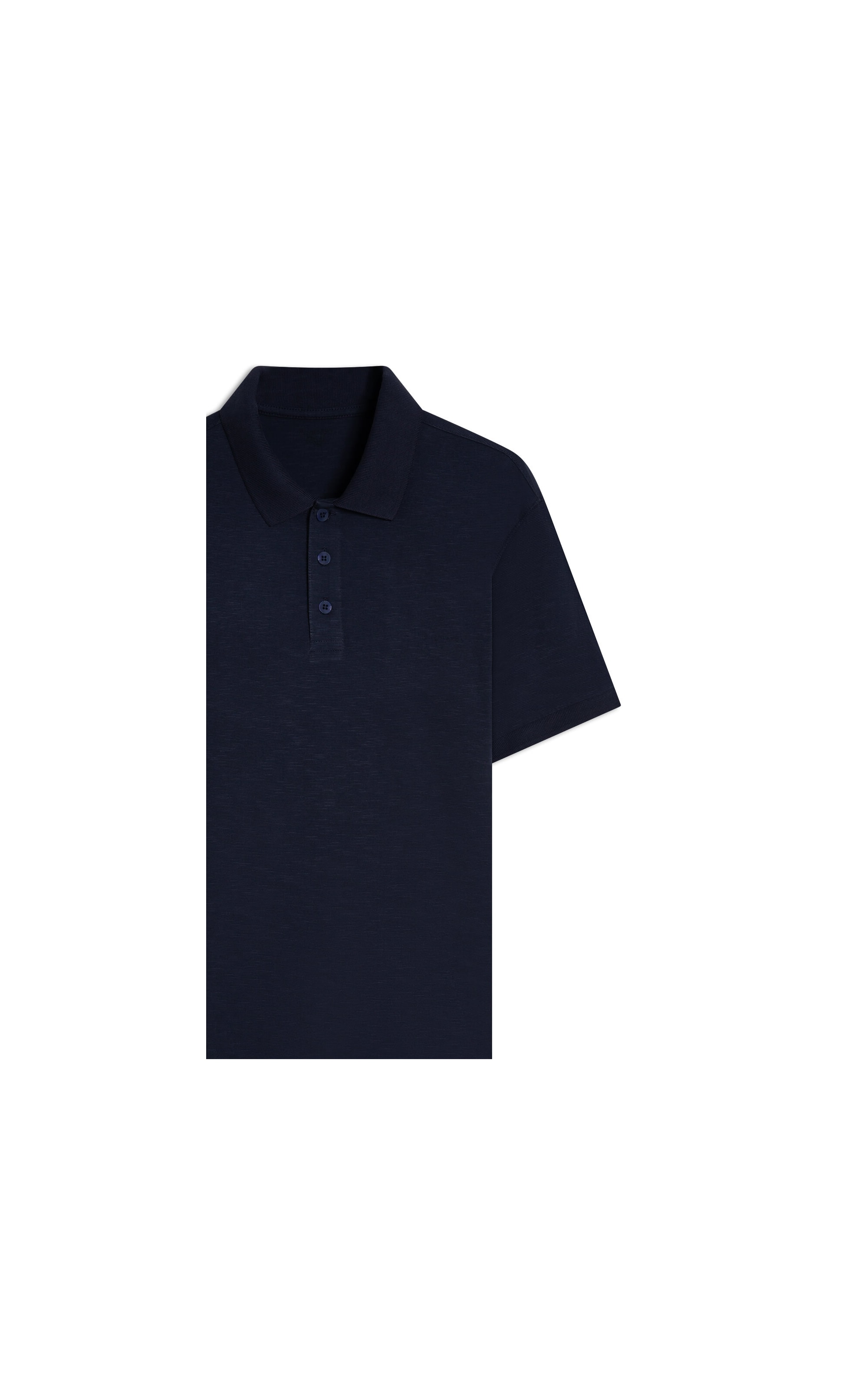 Polo Zebrinha Mc Basic Fit Marinho