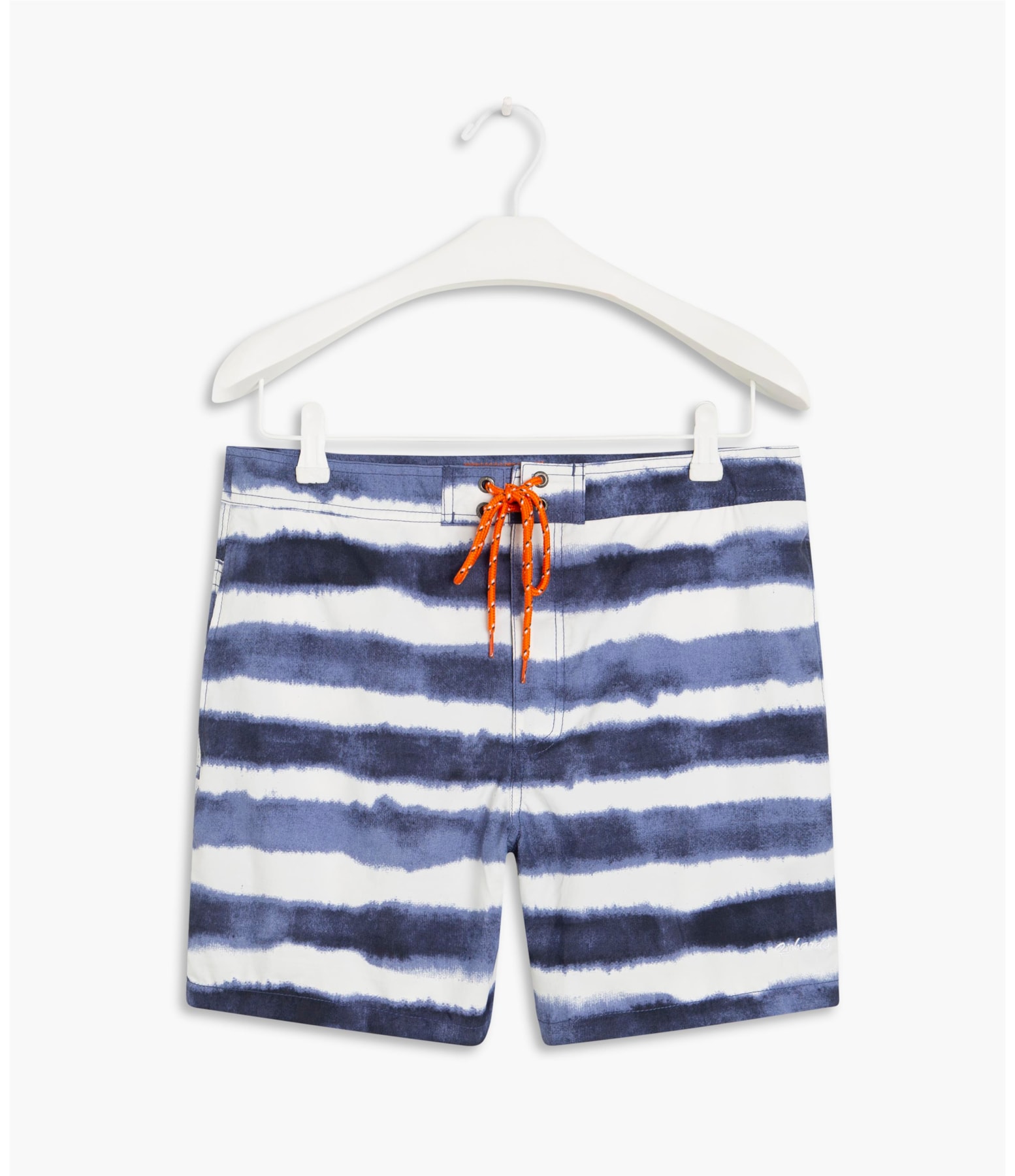 Printed Short Ibiza Tie Dye Listrado Azul Bic