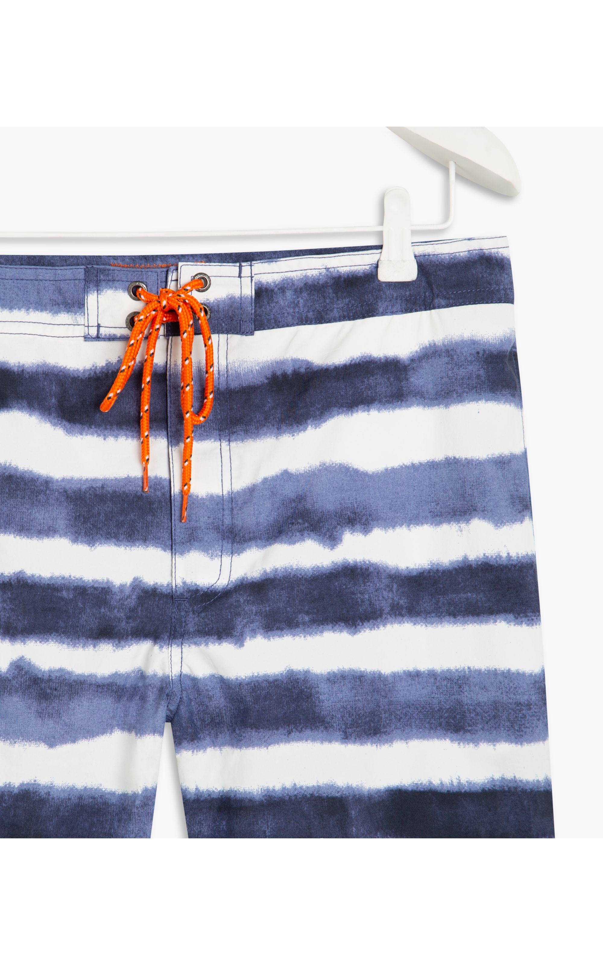 Printed Short Ibiza Tie Dye Listrado Azul Bic
