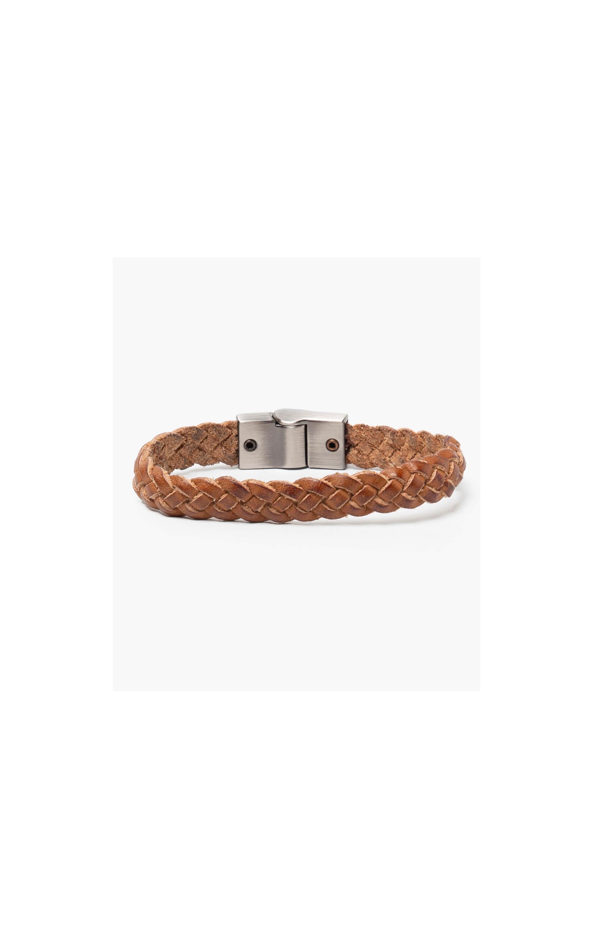 Pulseira Trançada Caramelo