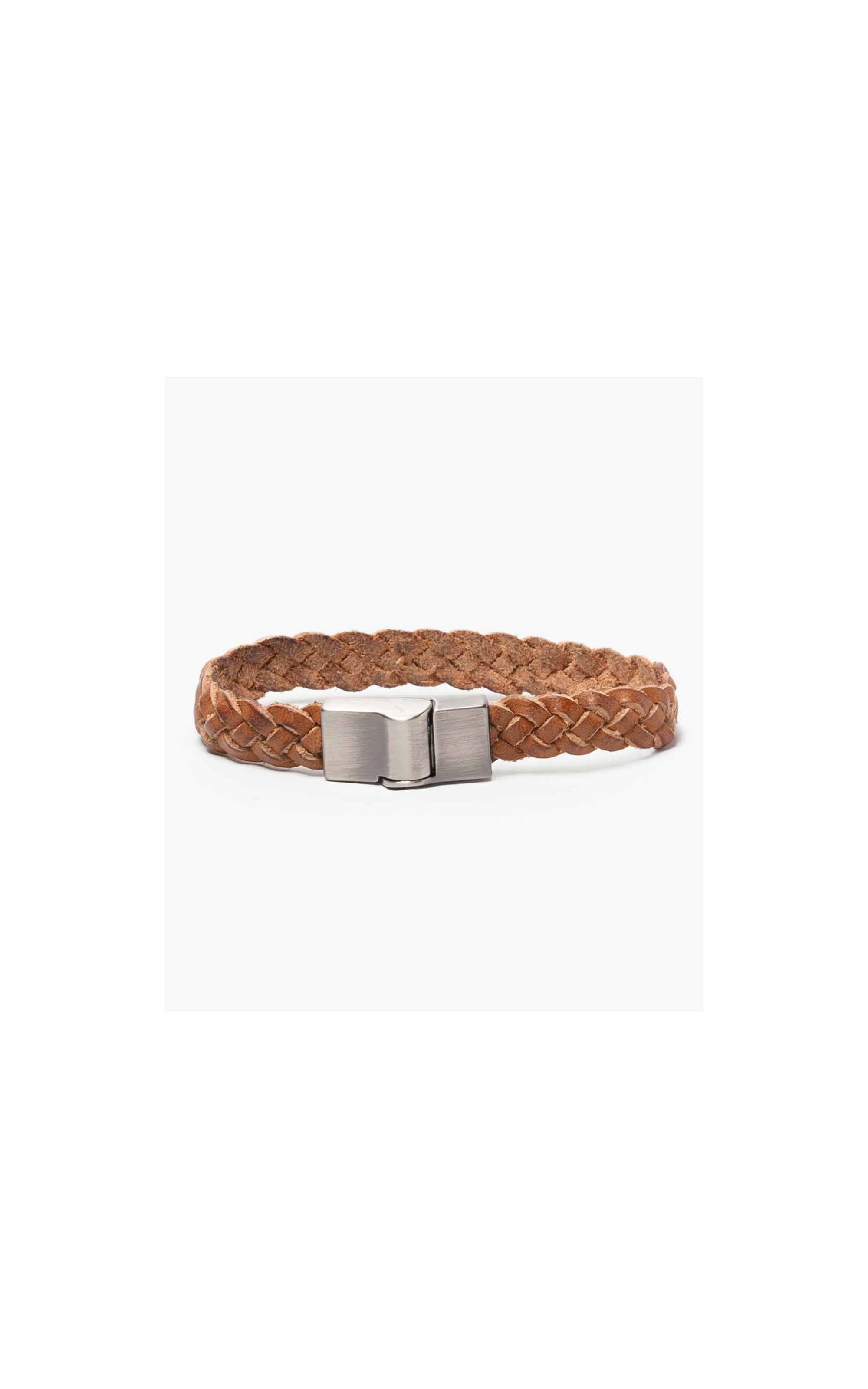 Pulseira Trançada Caramelo