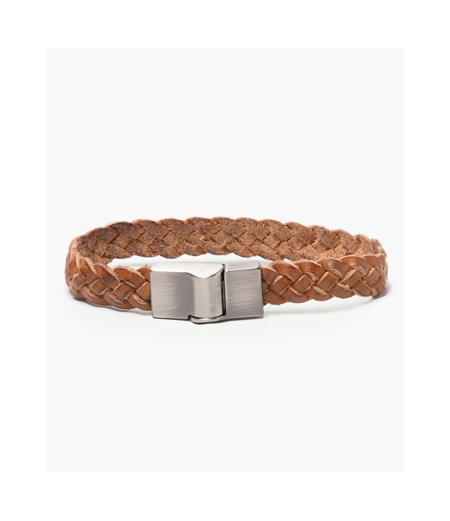 Pulseira Trançada Caramelo