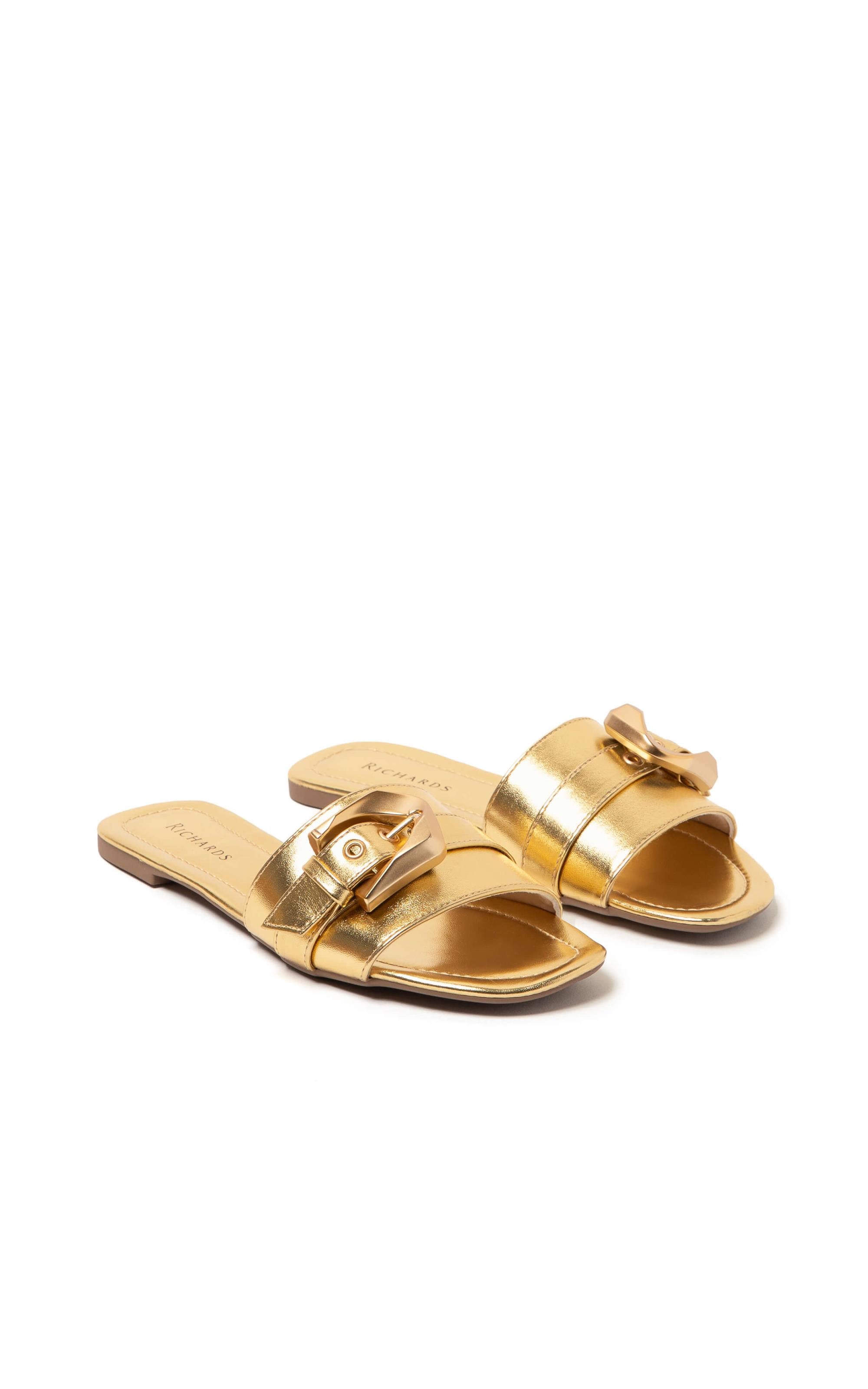 Rasteira Cabell Rch Dourado