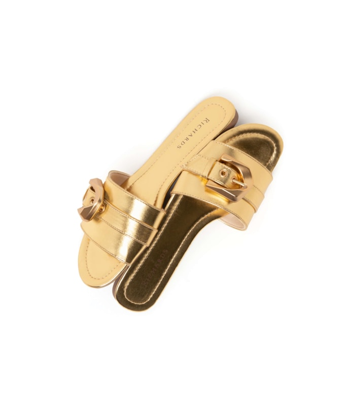 Rasteira Cabell Rch Dourado