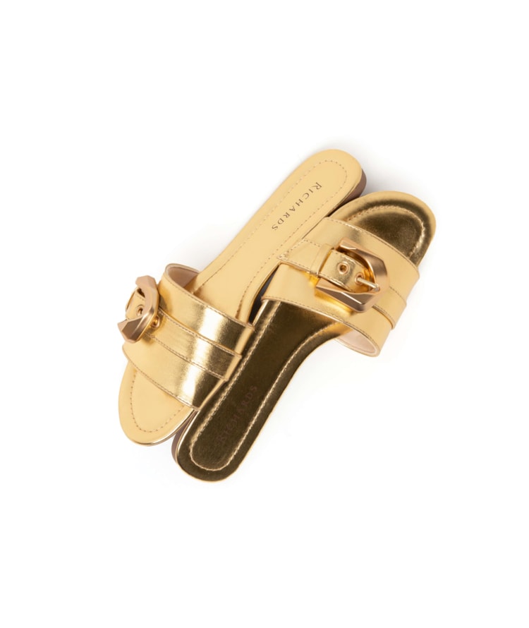 Rasteira Cabell Rch Dourado