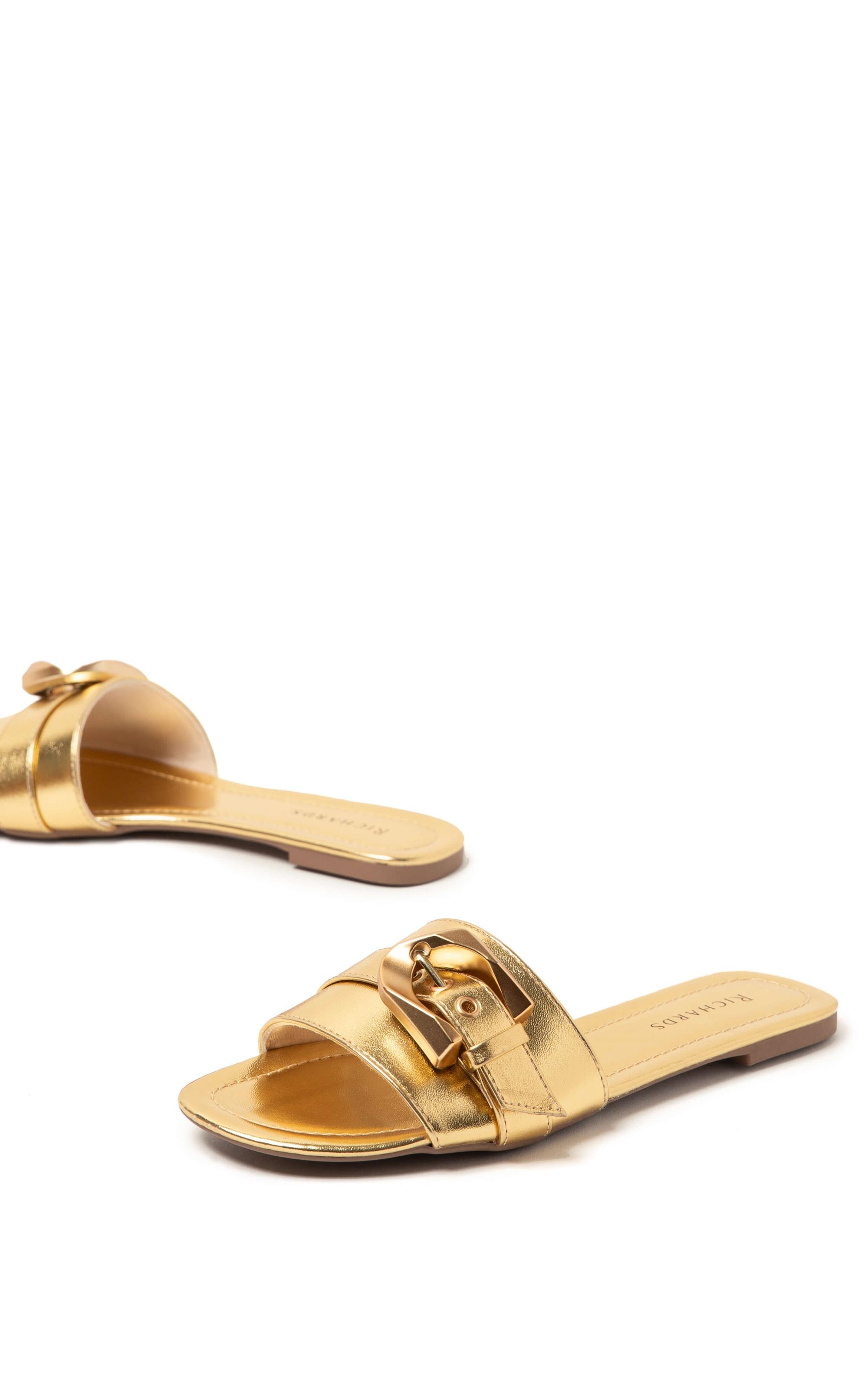Rasteira Cabell Rch Dourado