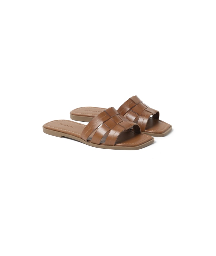 Rasteira Menton Rch Camel