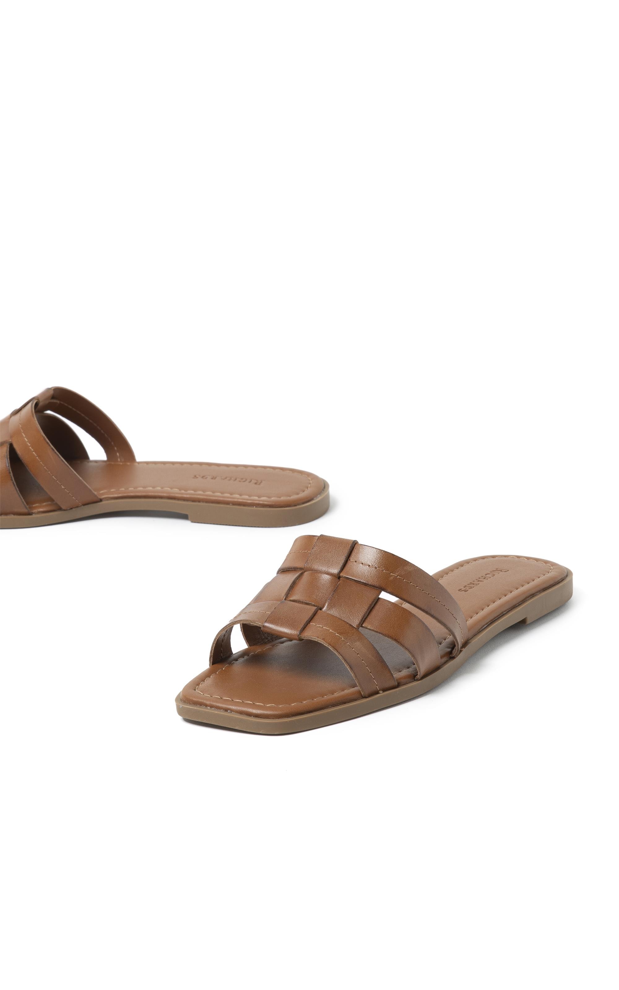 Rasteira Menton Rch Camel