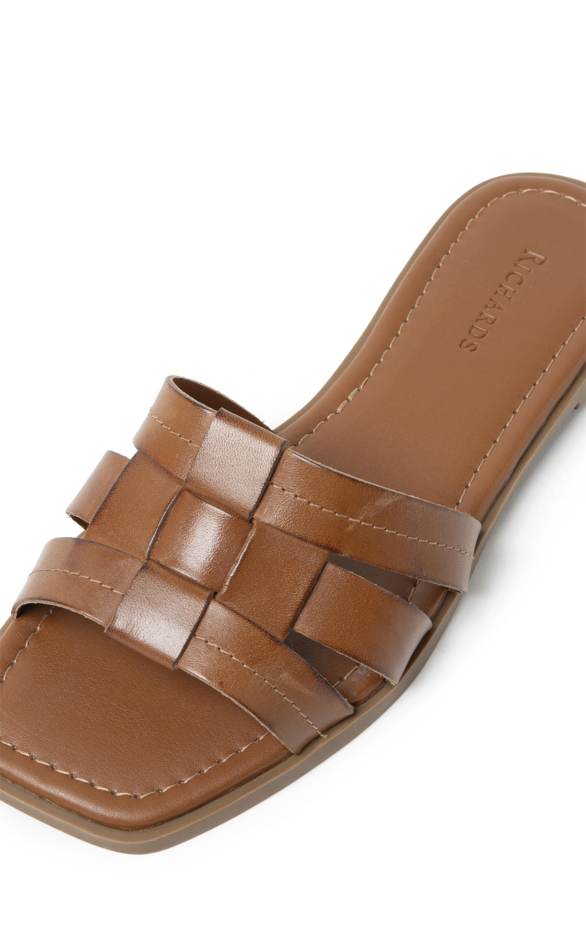 Rasteira Menton Rch Camel