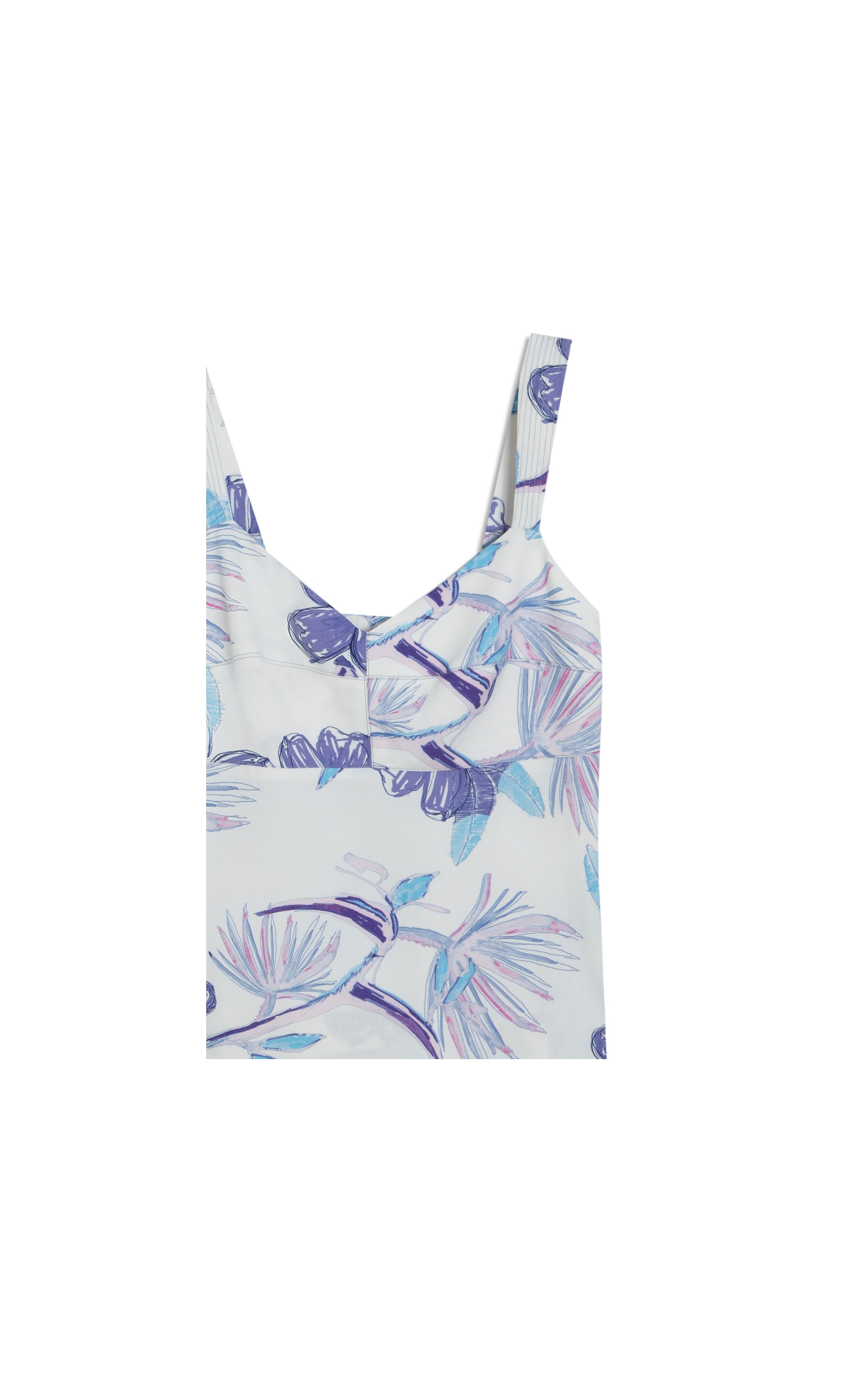 Regata Amelia Caete Linho Blend Branco