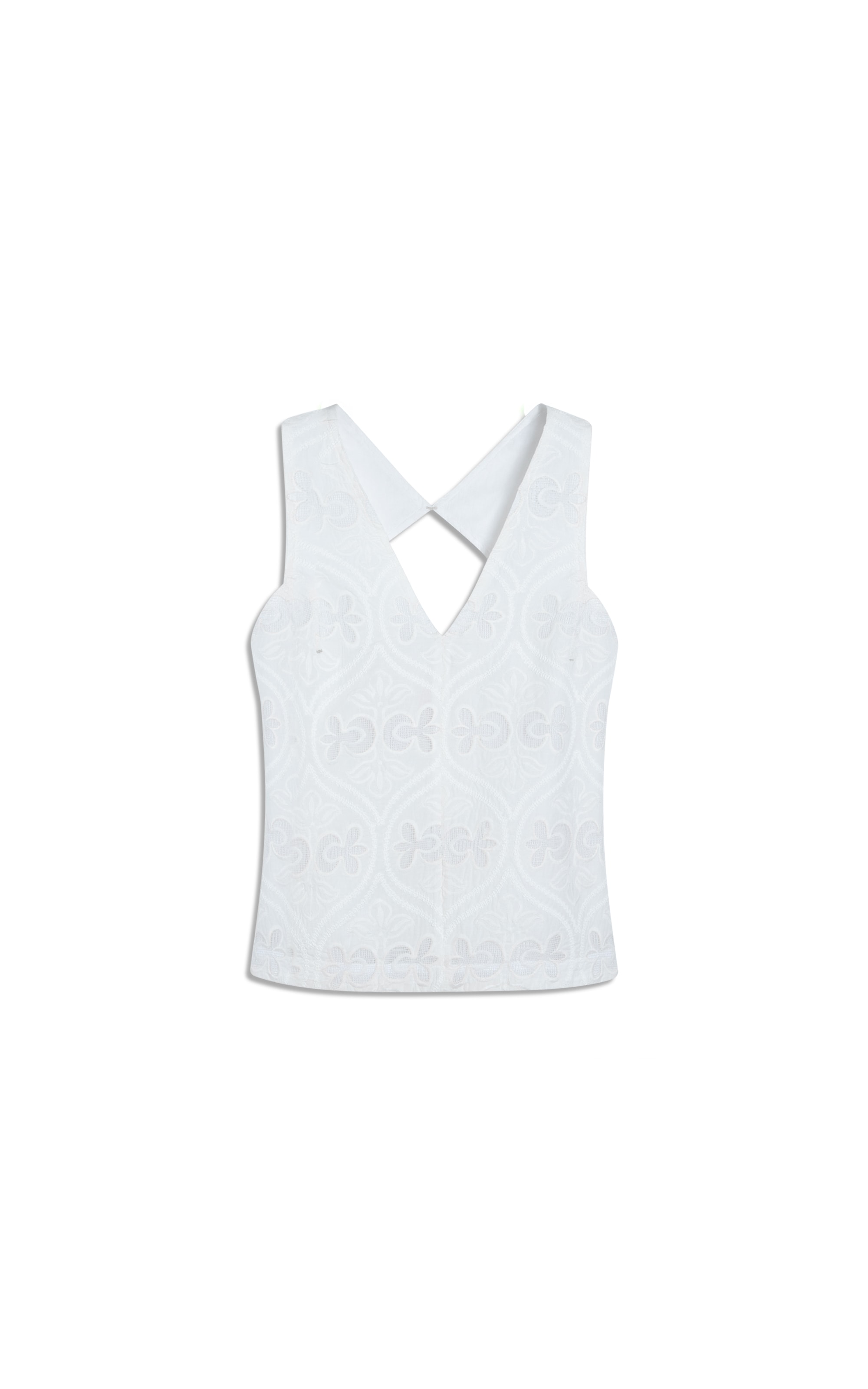 Regata Anne Laise Bordado Off White