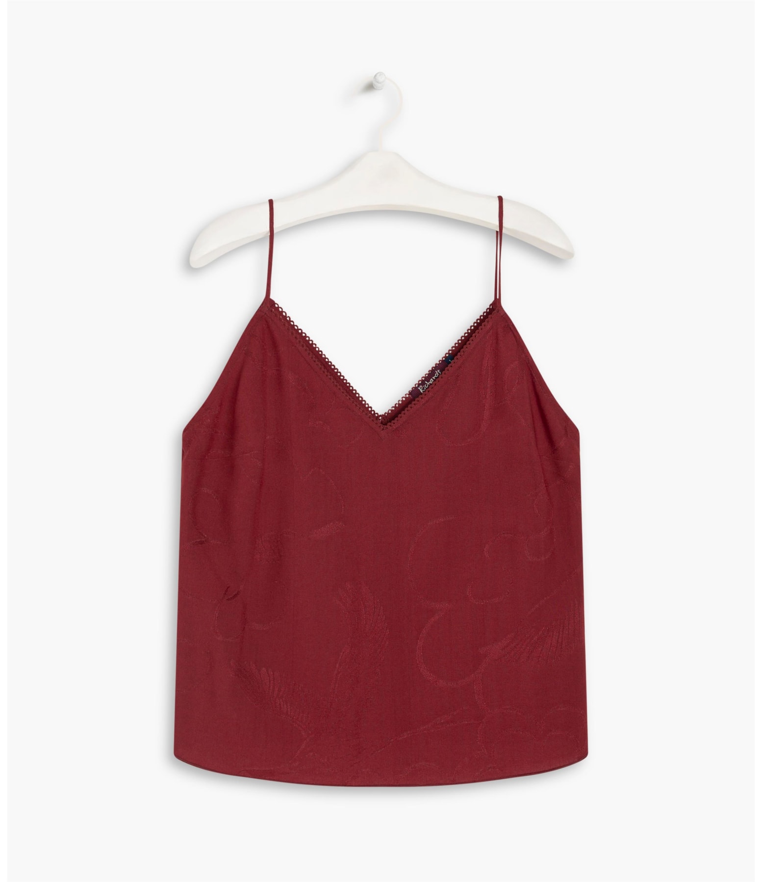 Regata Eloise Jacquard Bordeaux