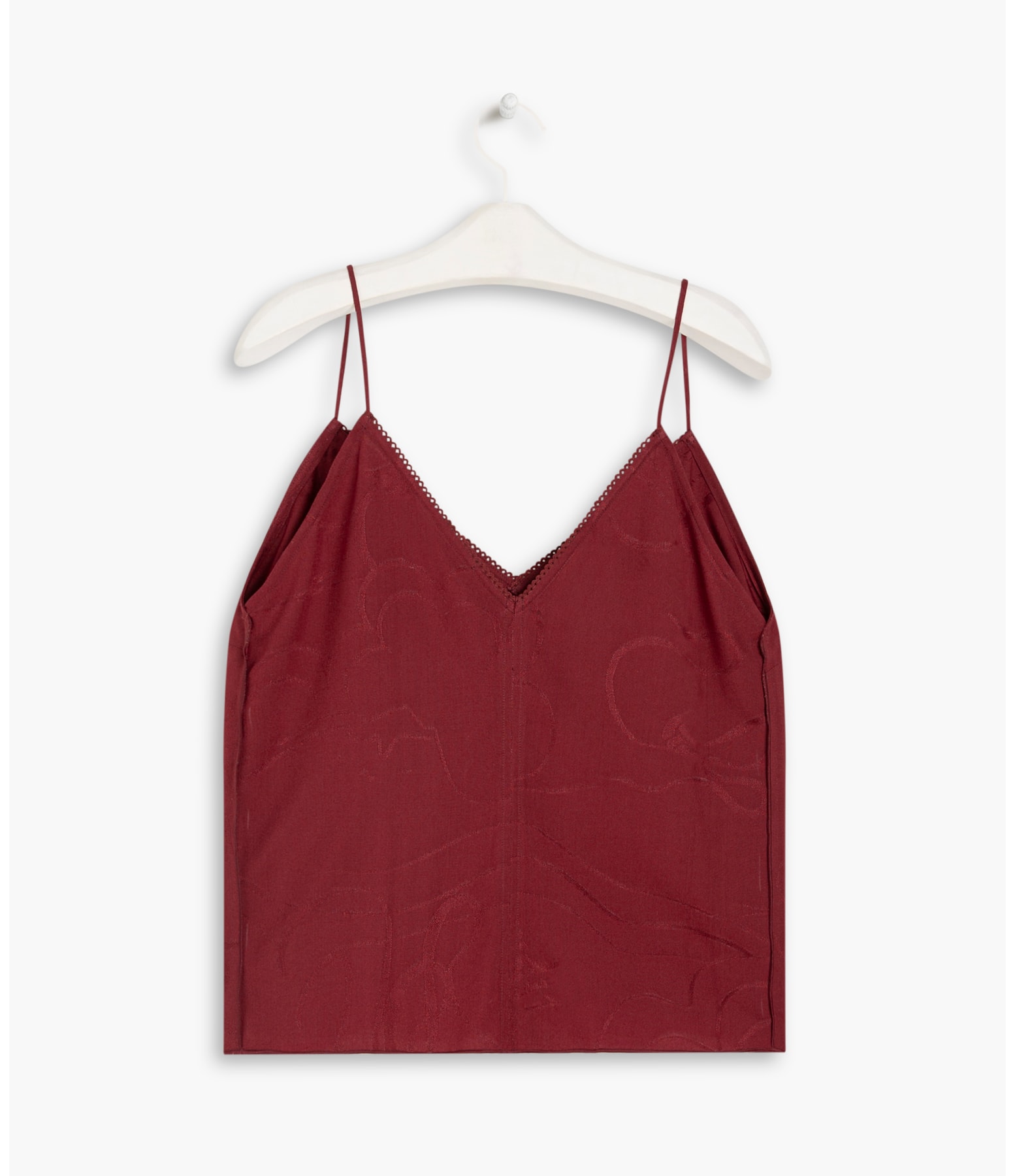Regata Eloise Jacquard Bordeaux