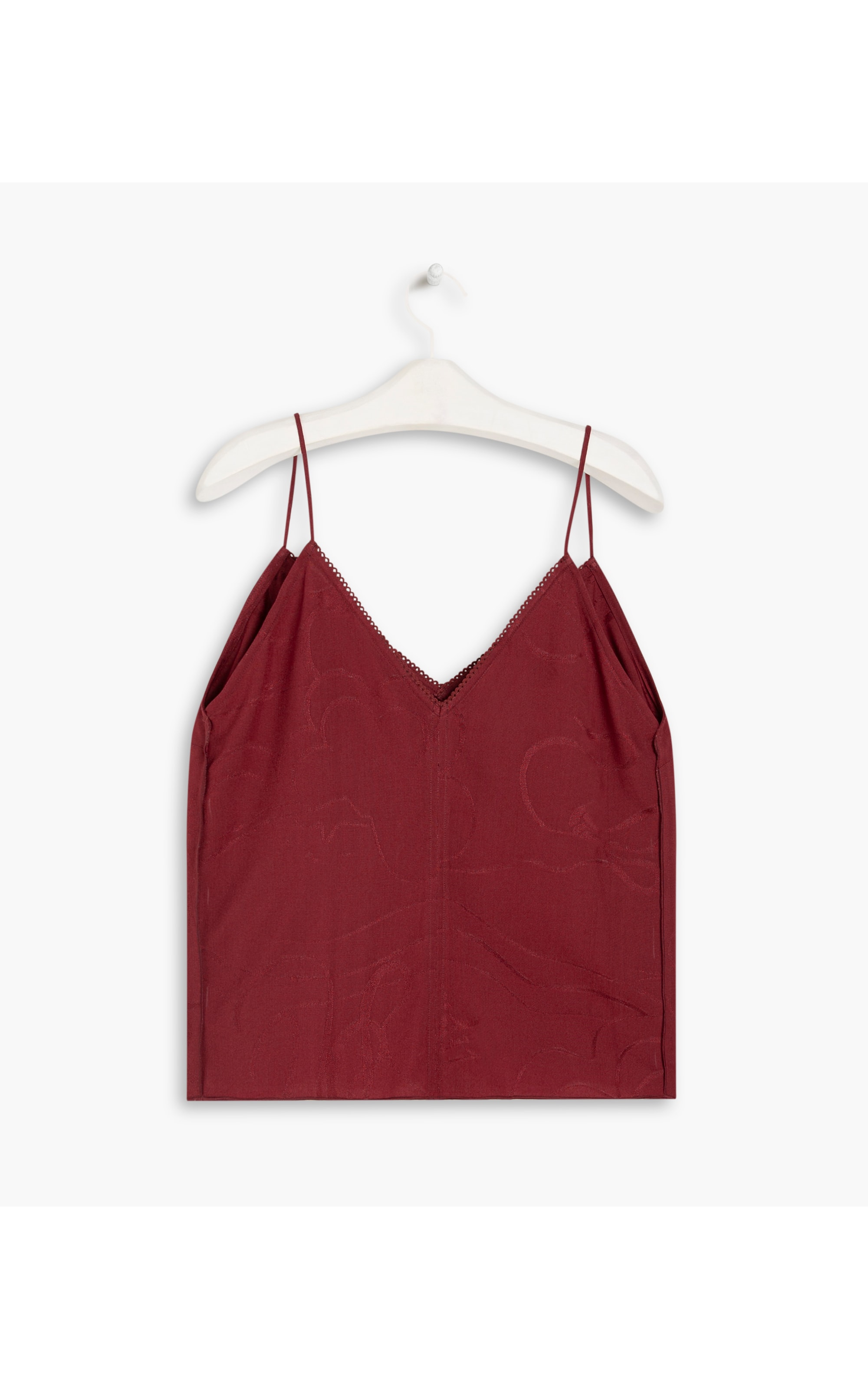 Regata Eloise Jacquard Bordeaux
