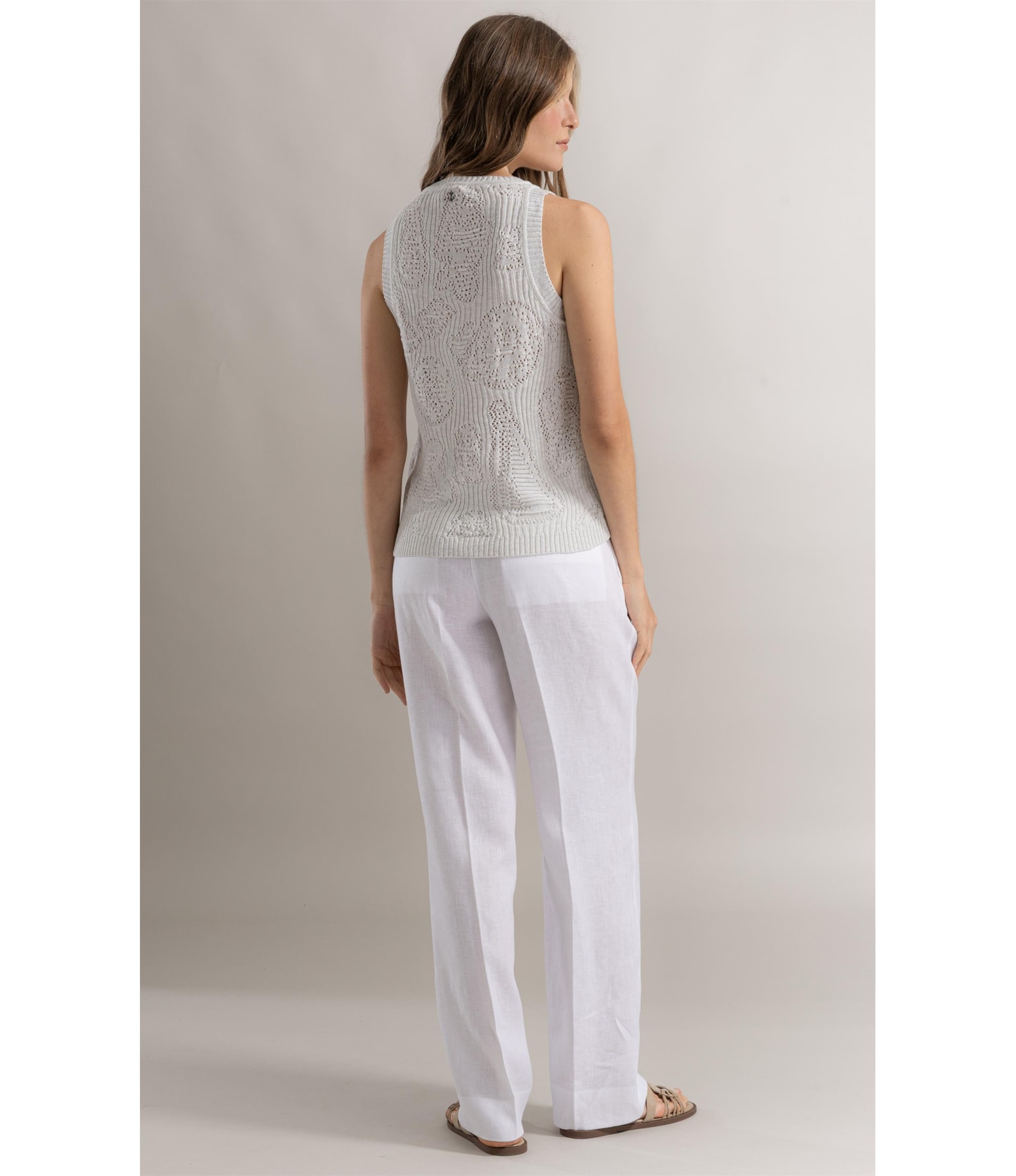 Regata Iris Jacquard Nautique Branco