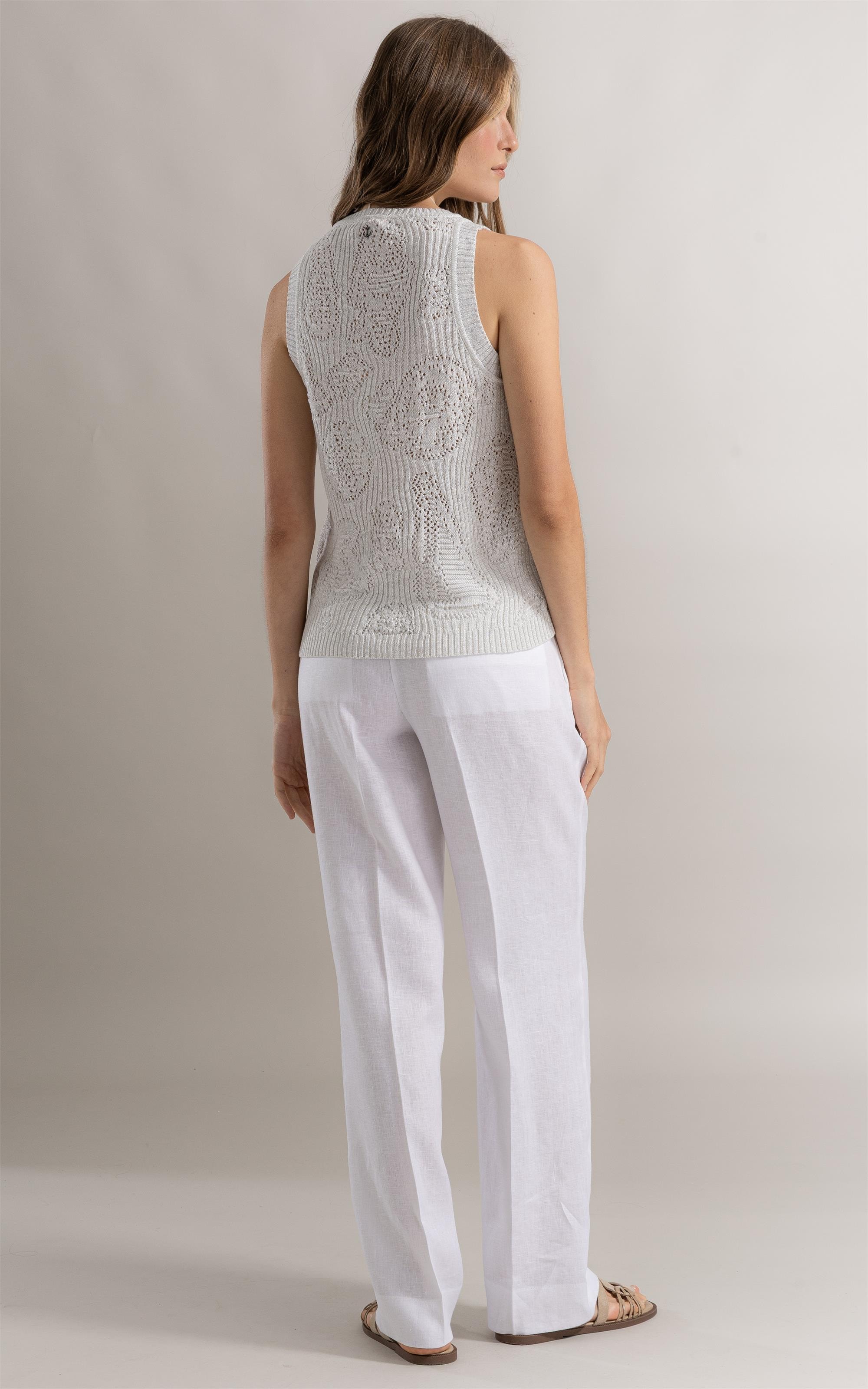 Regata Iris Jacquard Nautique Branco